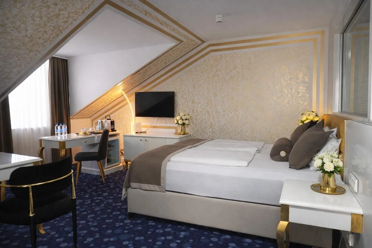 Bed in Hotel Bayer's