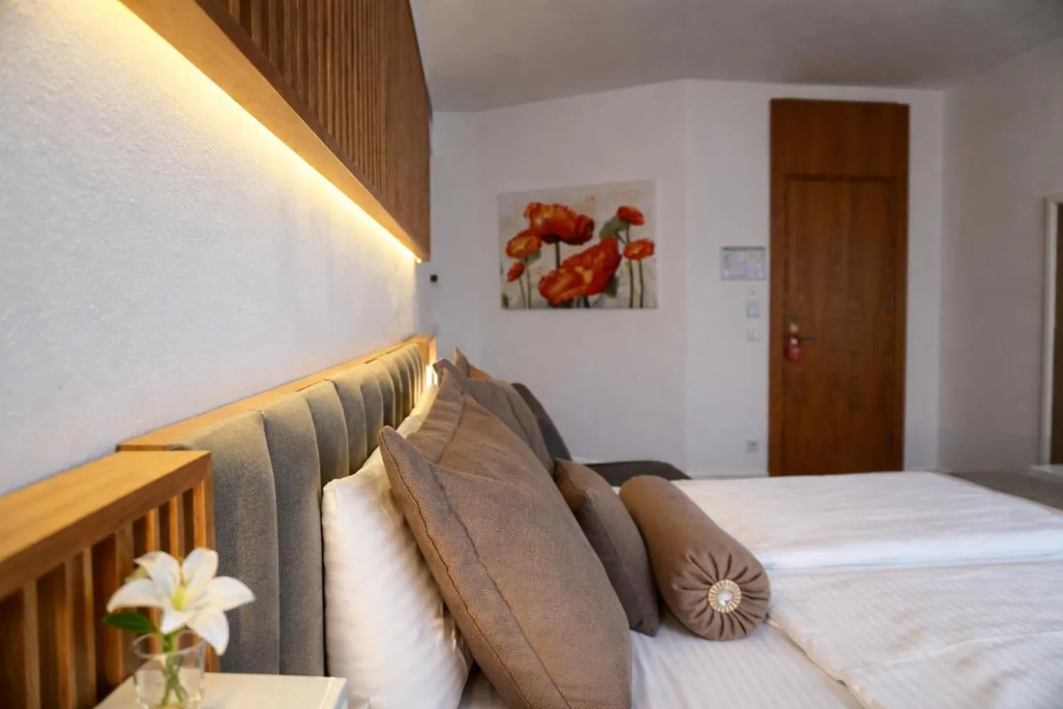 Bed in Hotel Bayer's