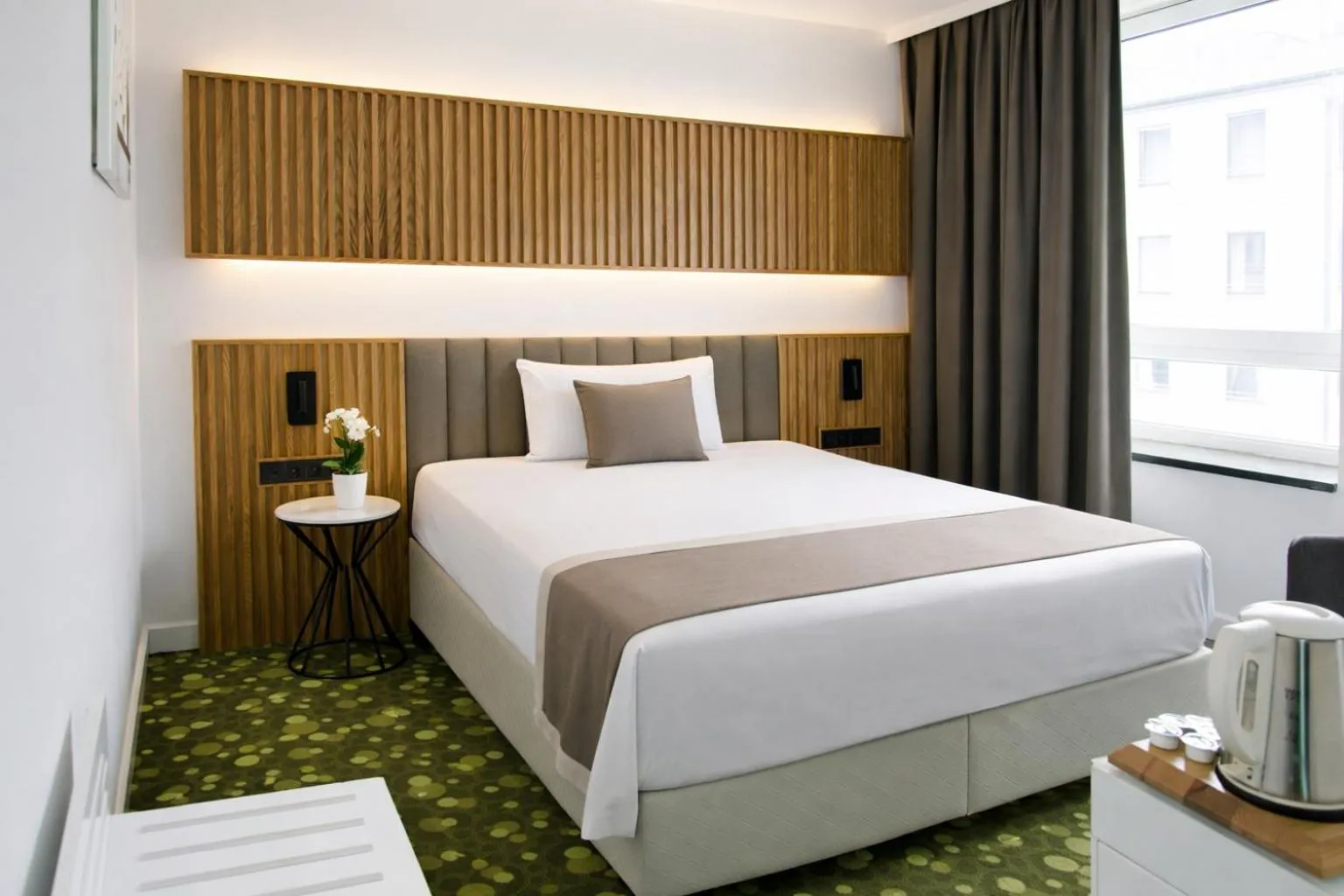 Bed in Hotel Bayer's