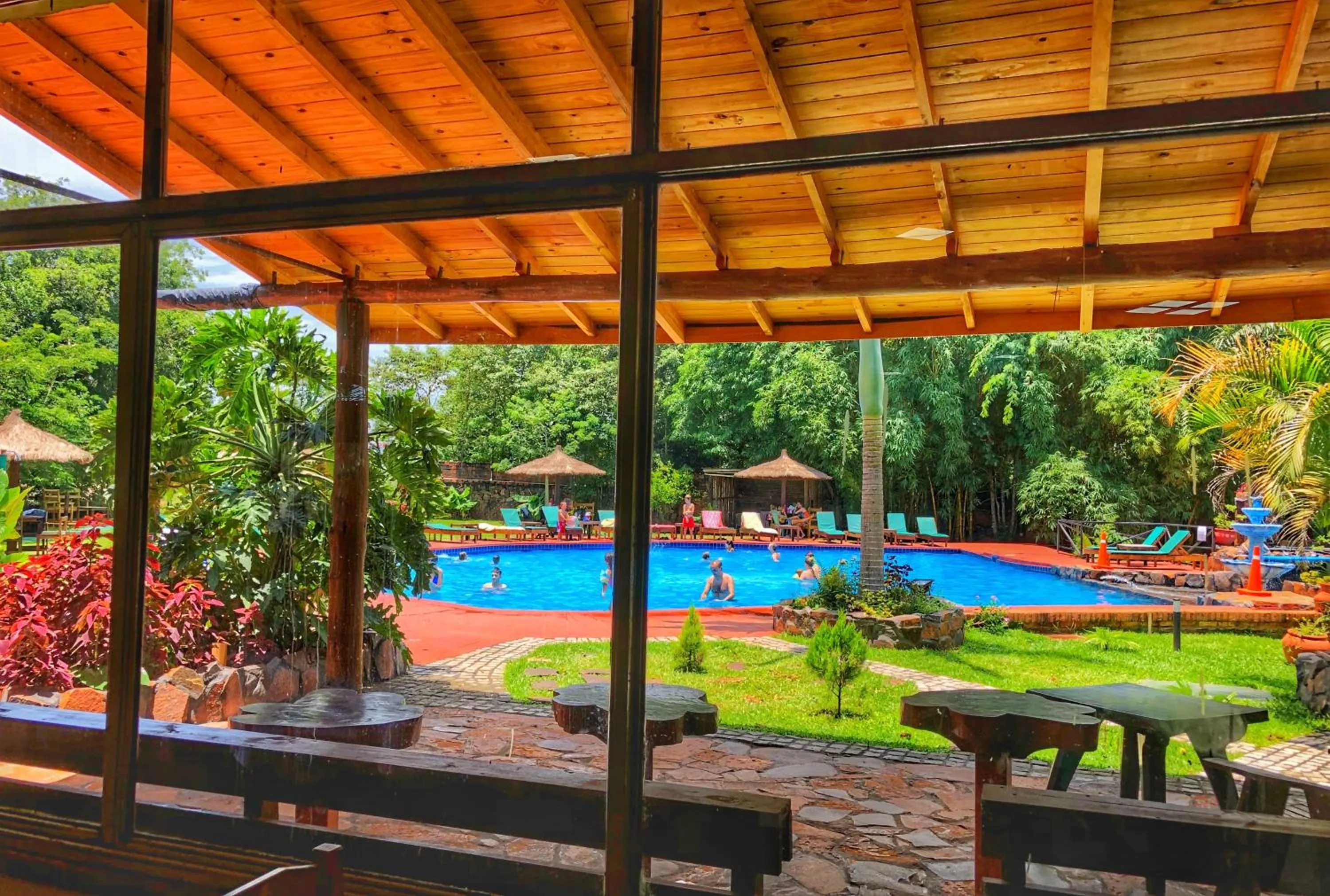 Swimming pool in Hotel Carmen