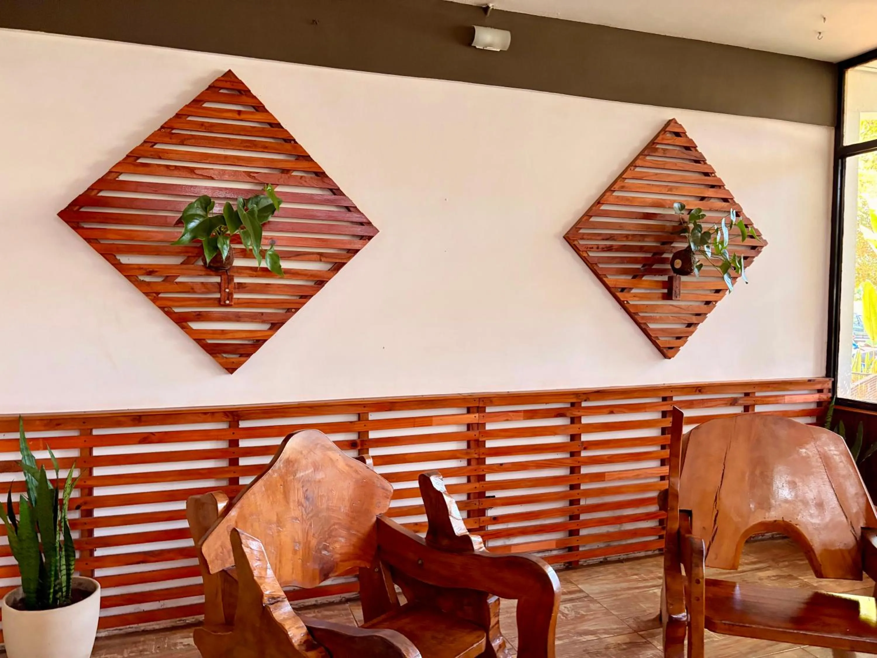Seating area in Hotel Carmen