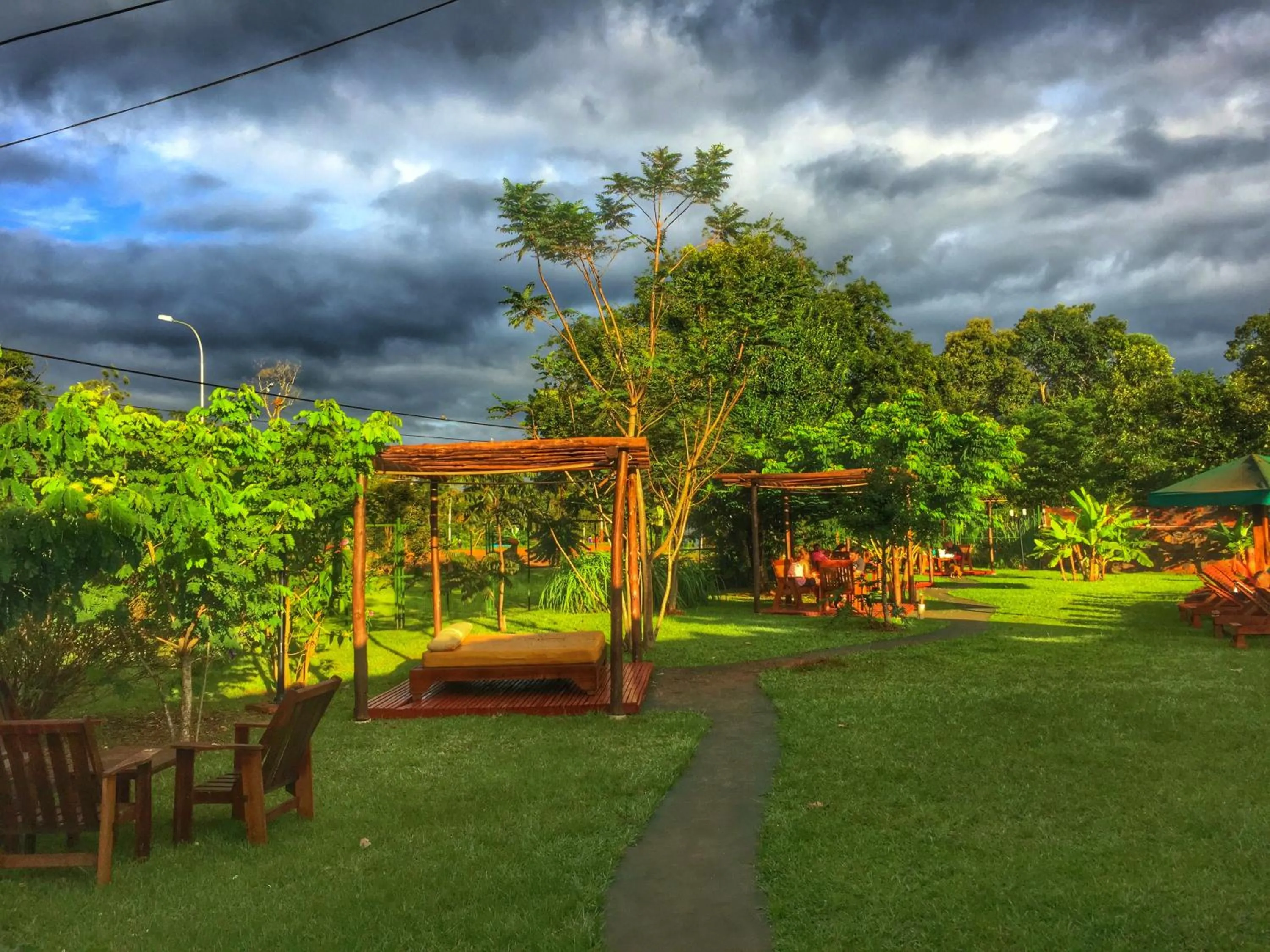Patio in Hotel Carmen