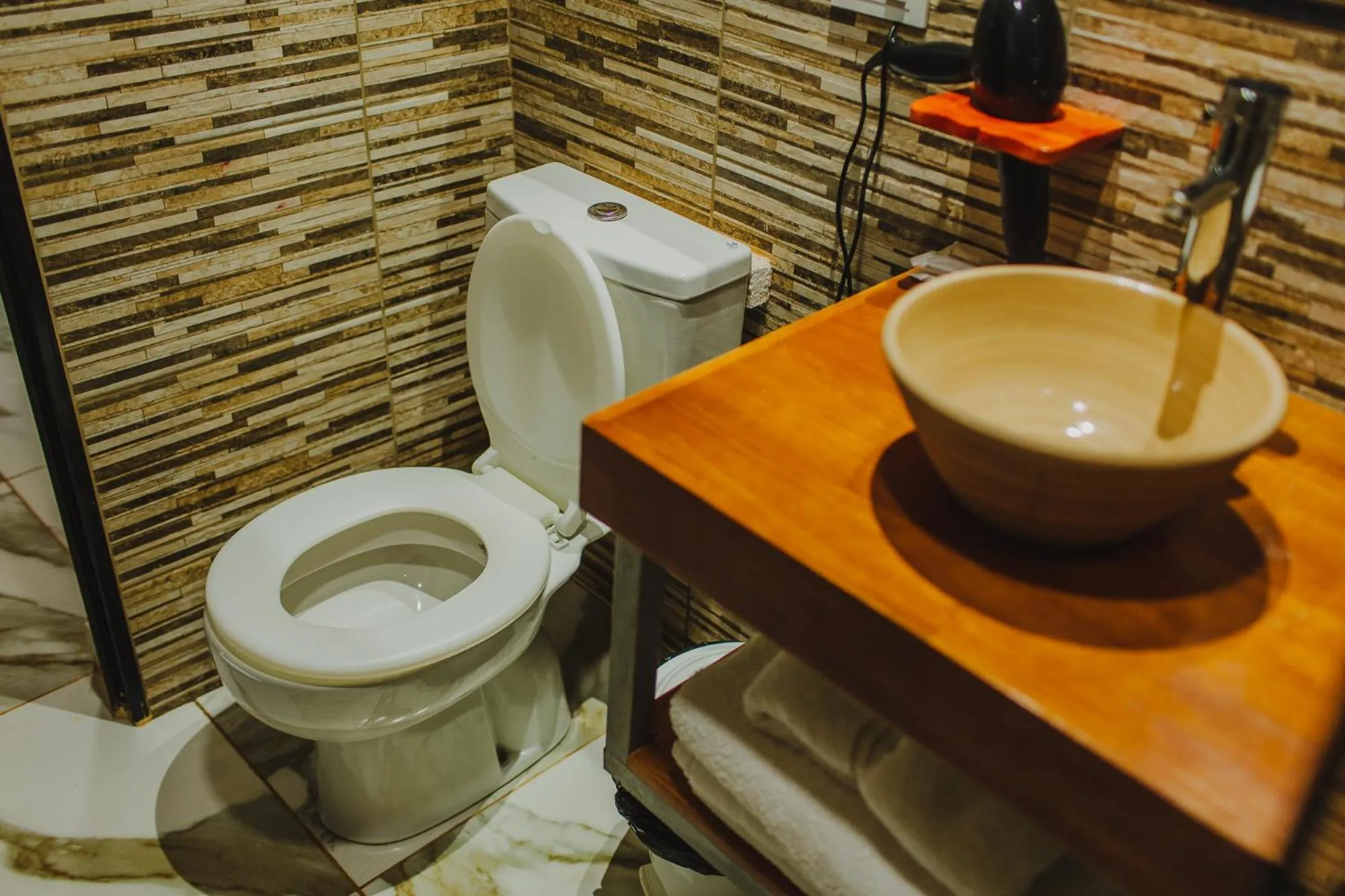 Toilet in Hotel Carmen