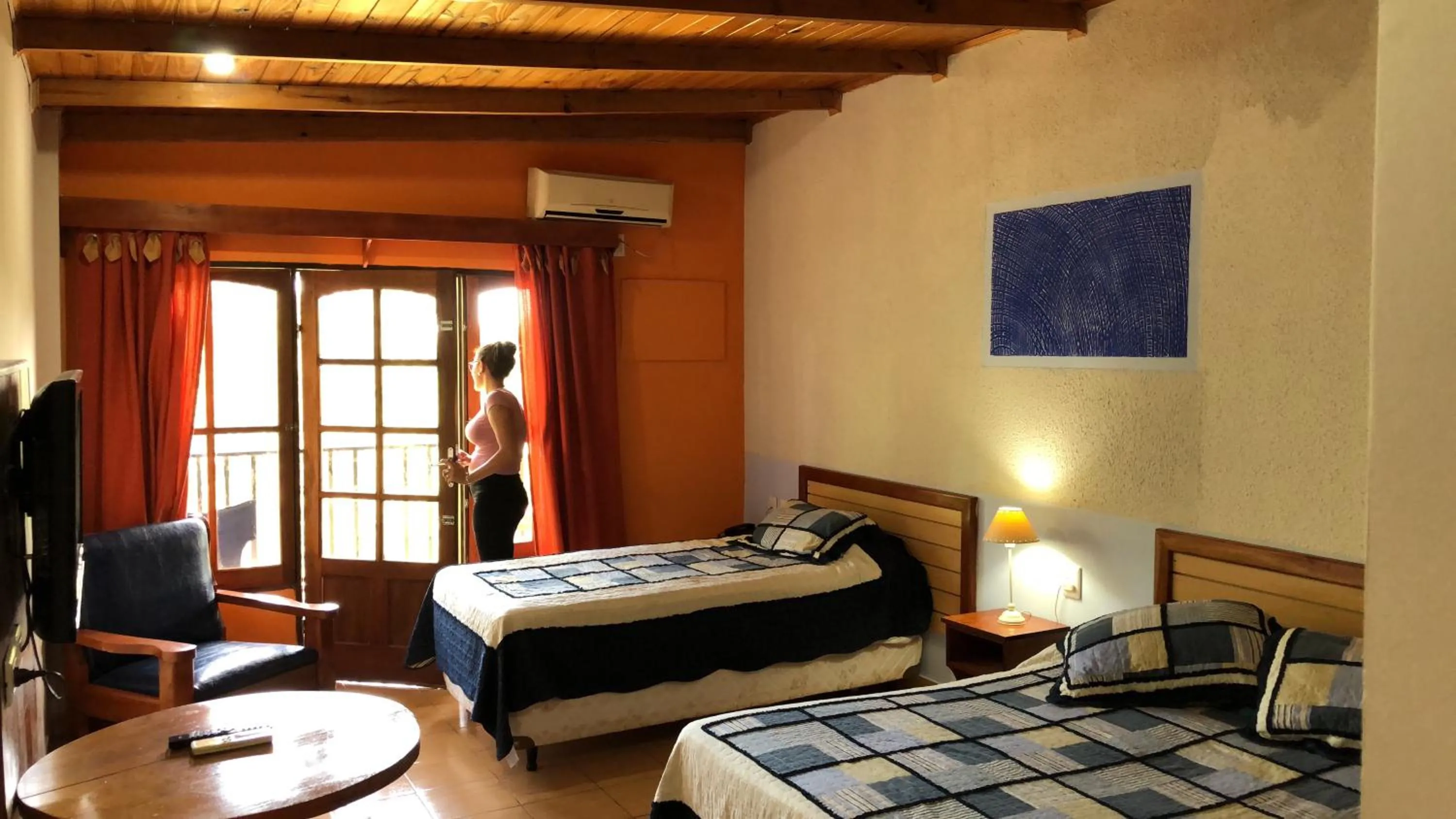 Bedroom, Bed in Hotel Carmen