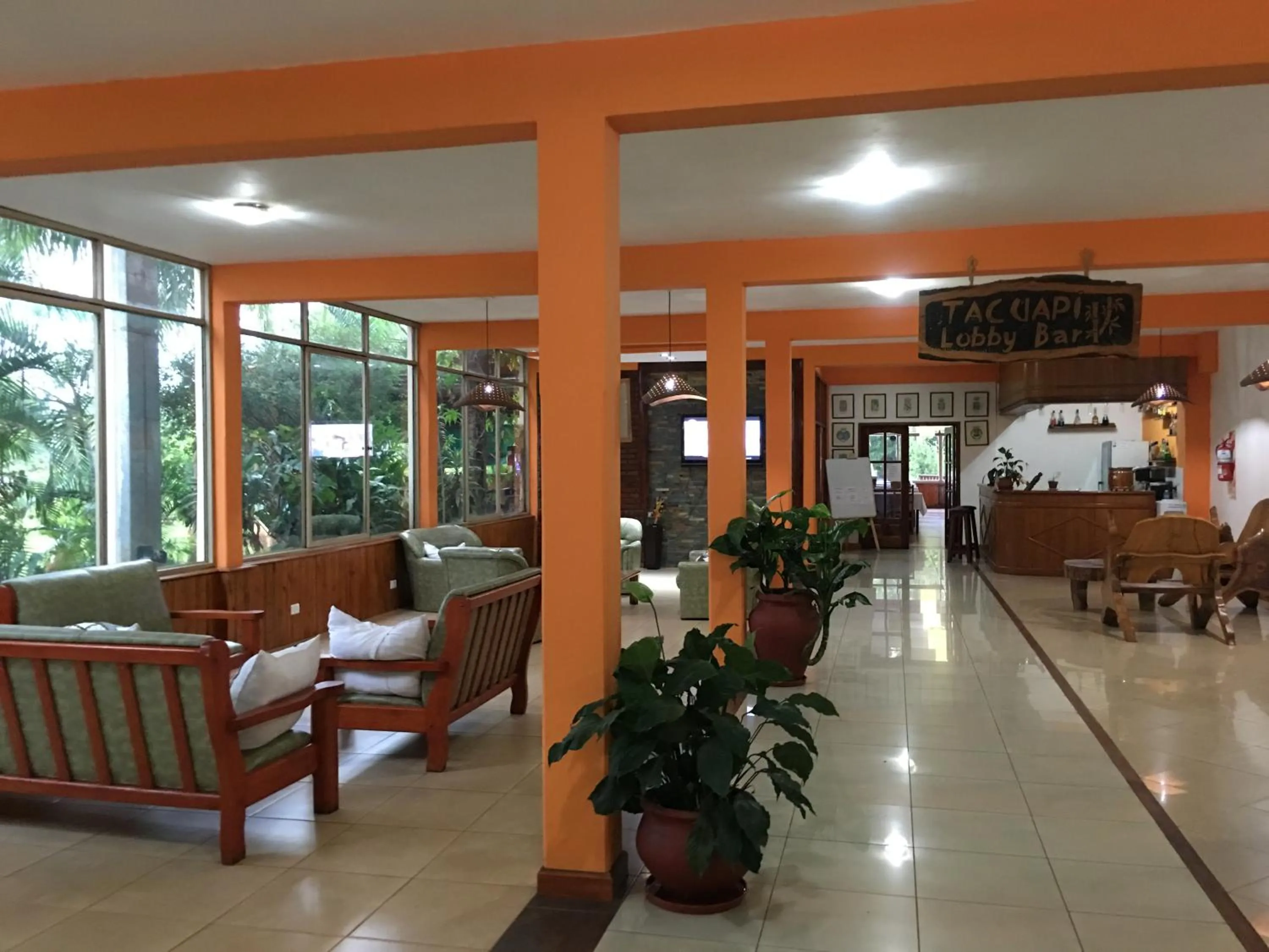 Lobby or reception in Hotel Carmen