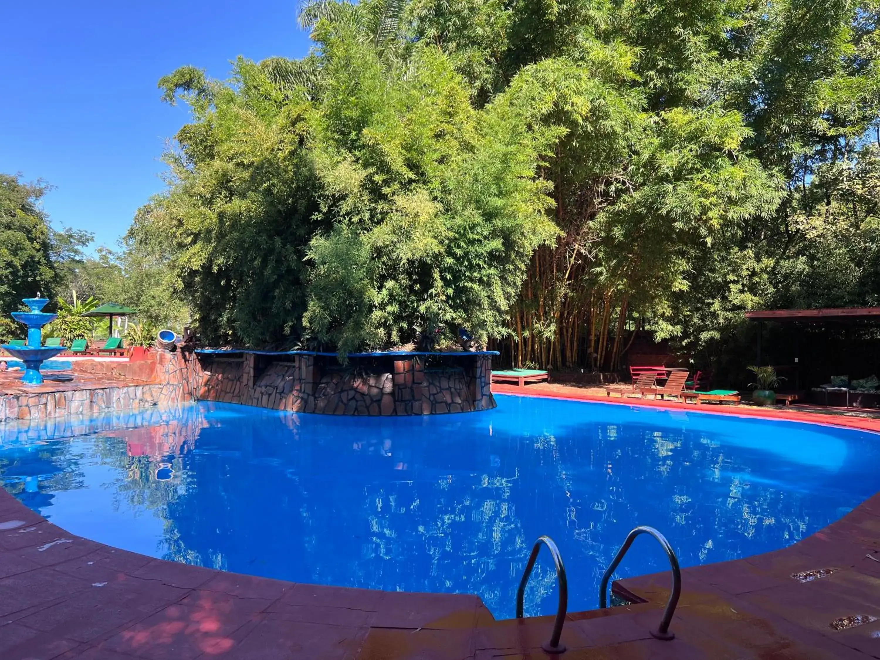 Pool view in Hotel Carmen Pool view in Hotel Carmen