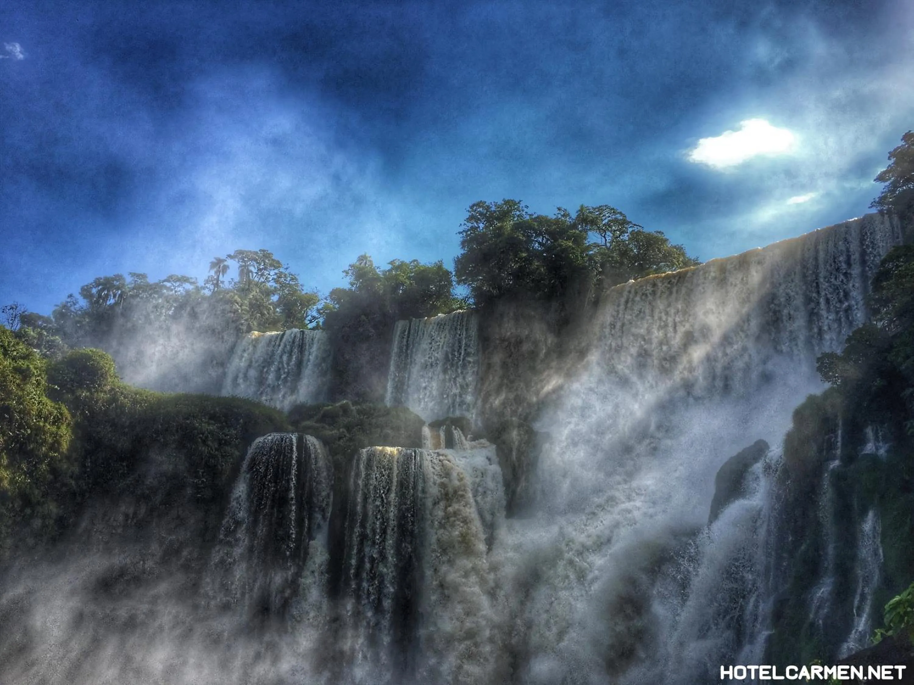 Natural landscape in Hotel Carmen