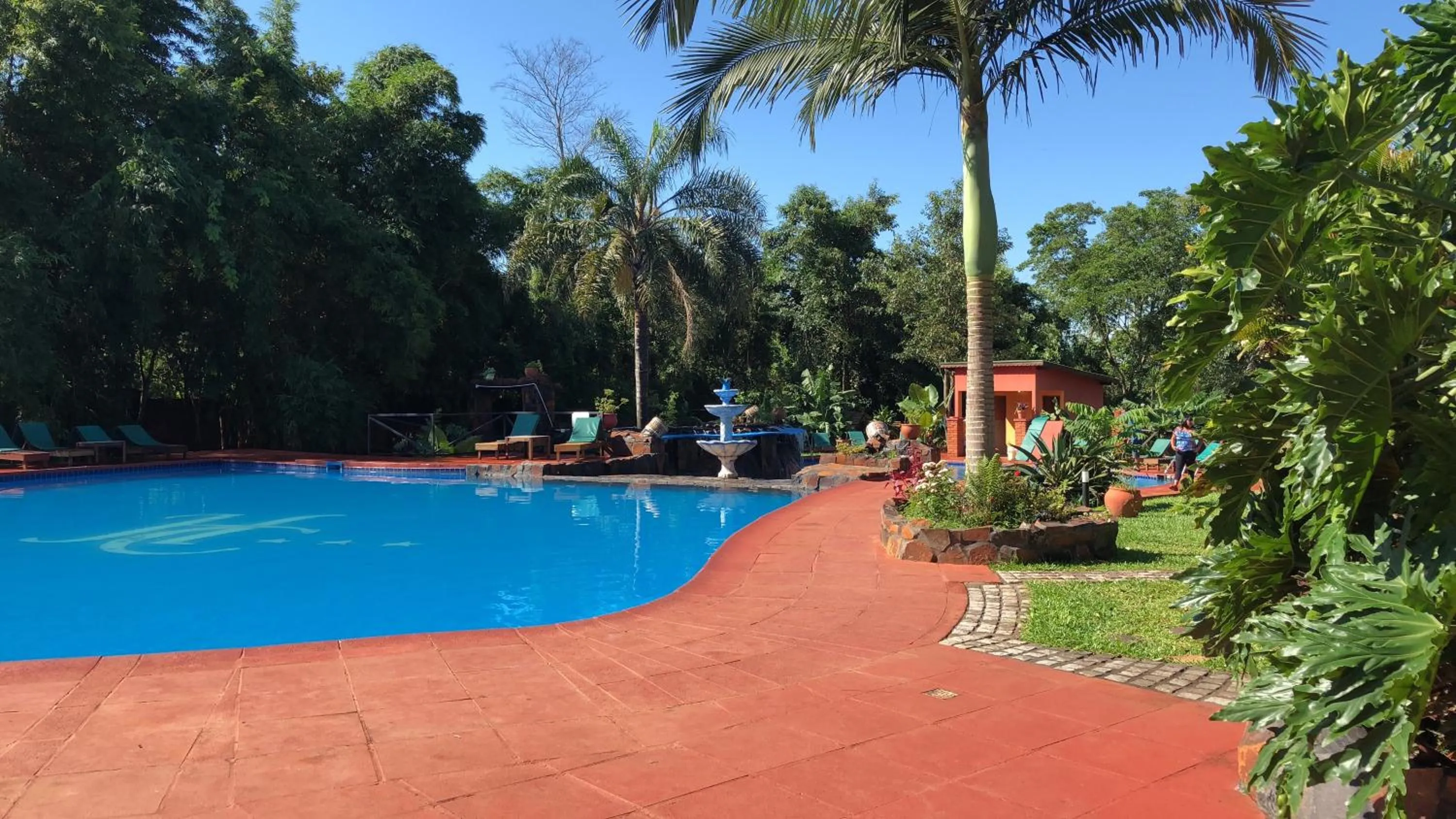 Swimming pool in Hotel Carmen