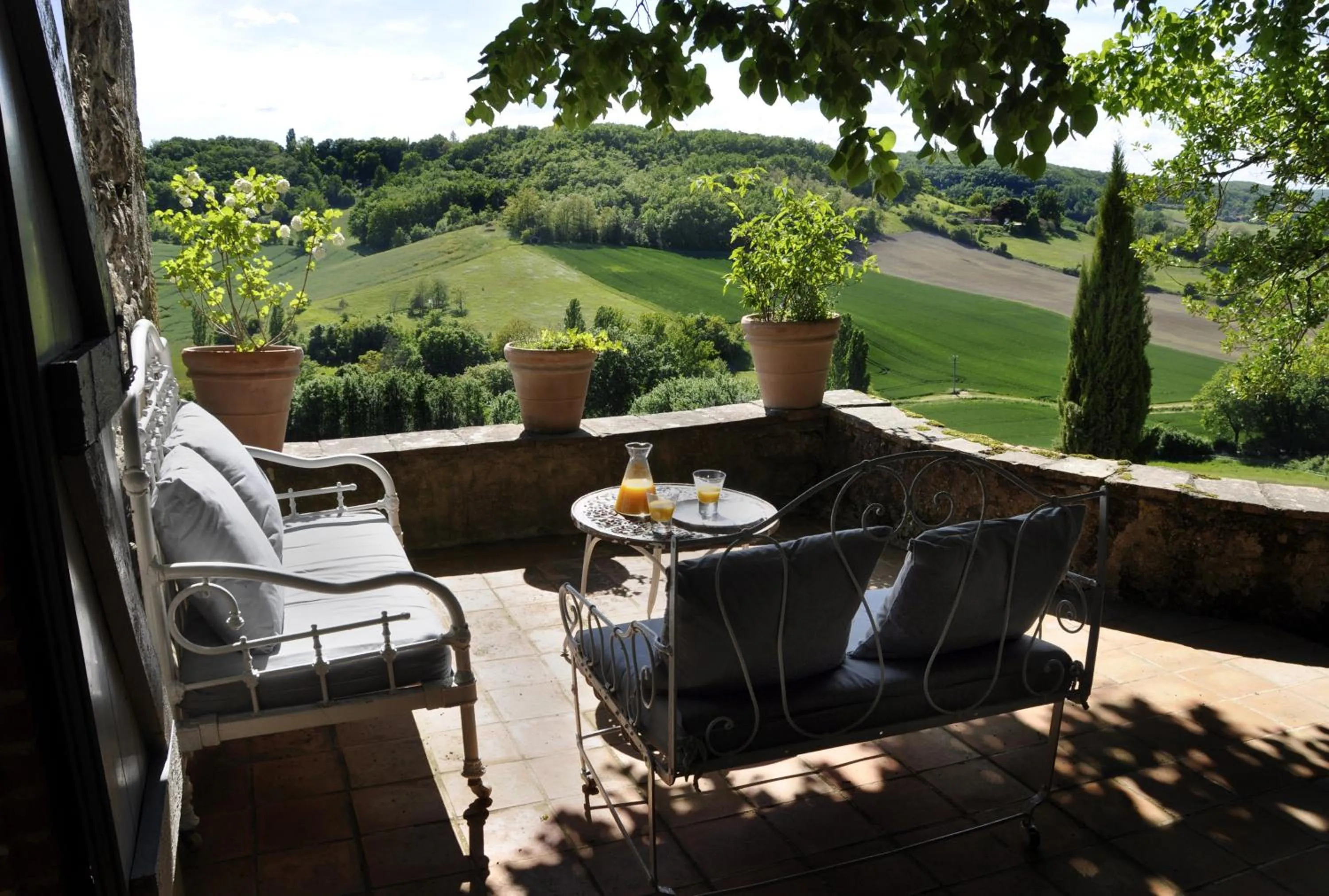 Patio in Le Relais de Roquefereau