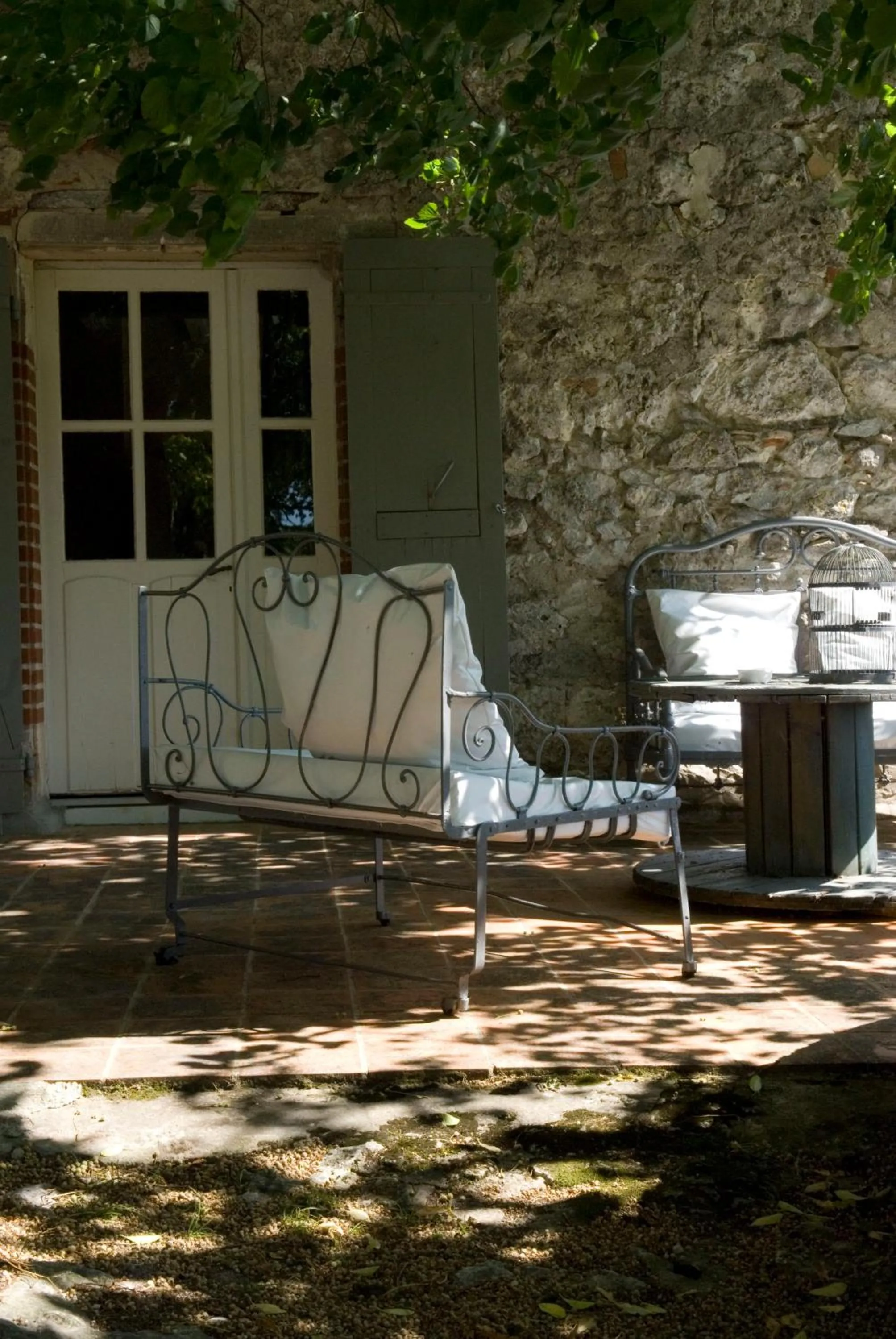 Patio in Le Relais de Roquefereau