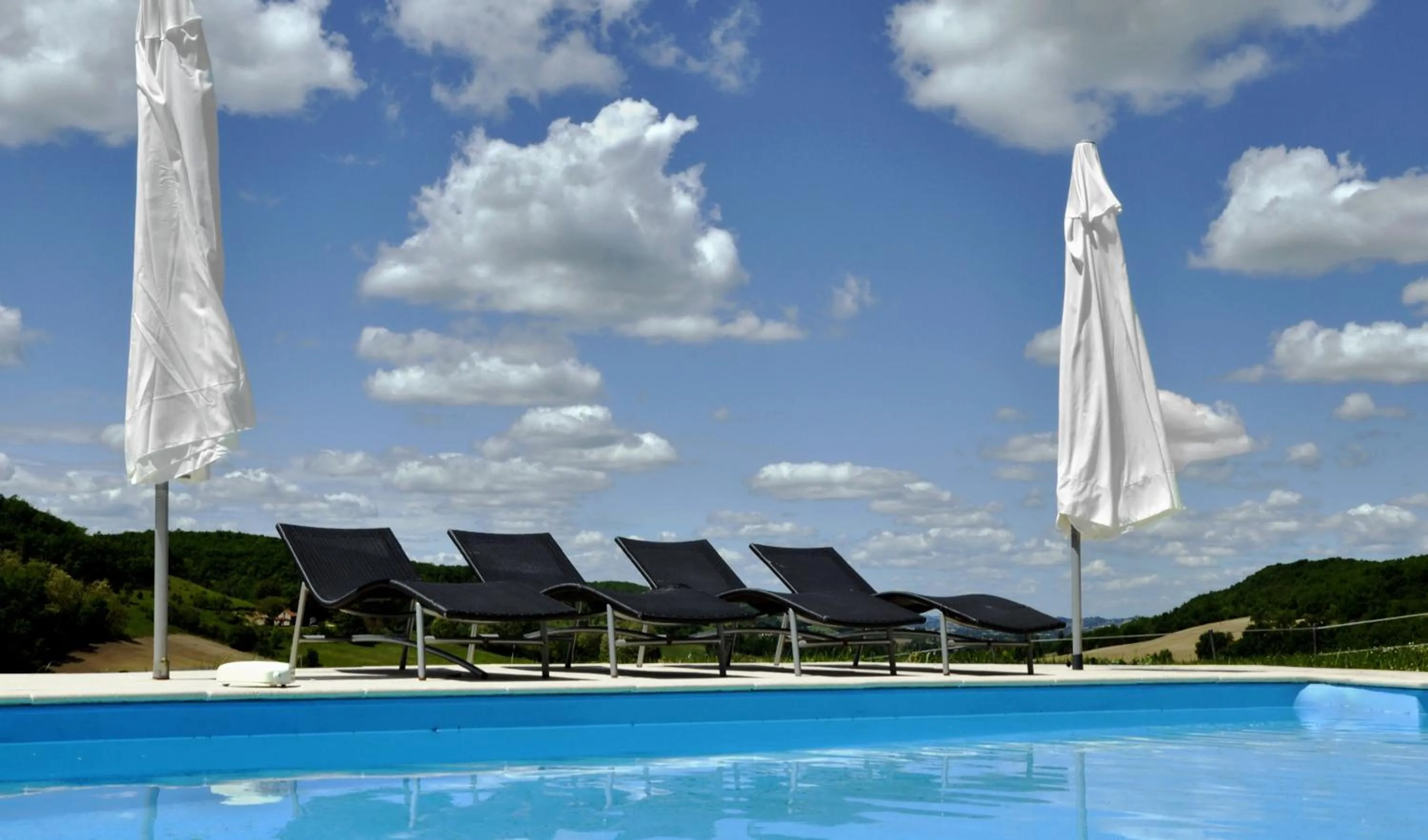 Swimming pool in Le Relais de Roquefereau