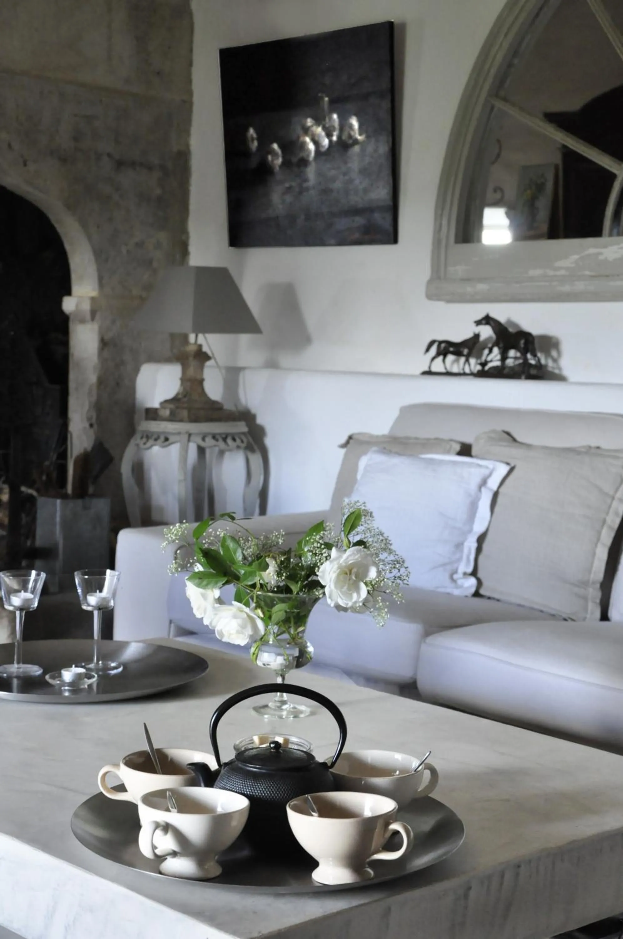 Living room in Le Relais de Roquefereau