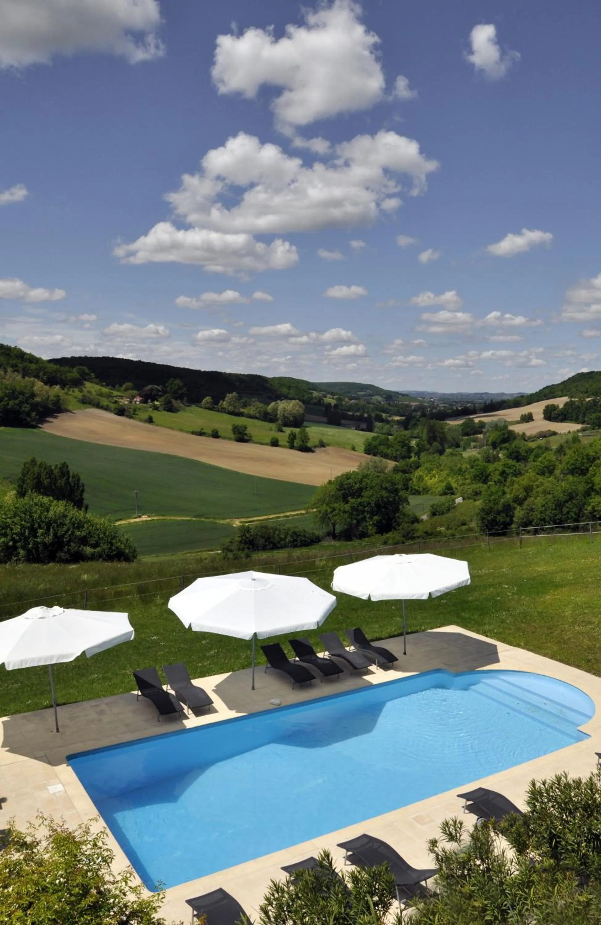 Swimming pool in Le Relais de Roquefereau