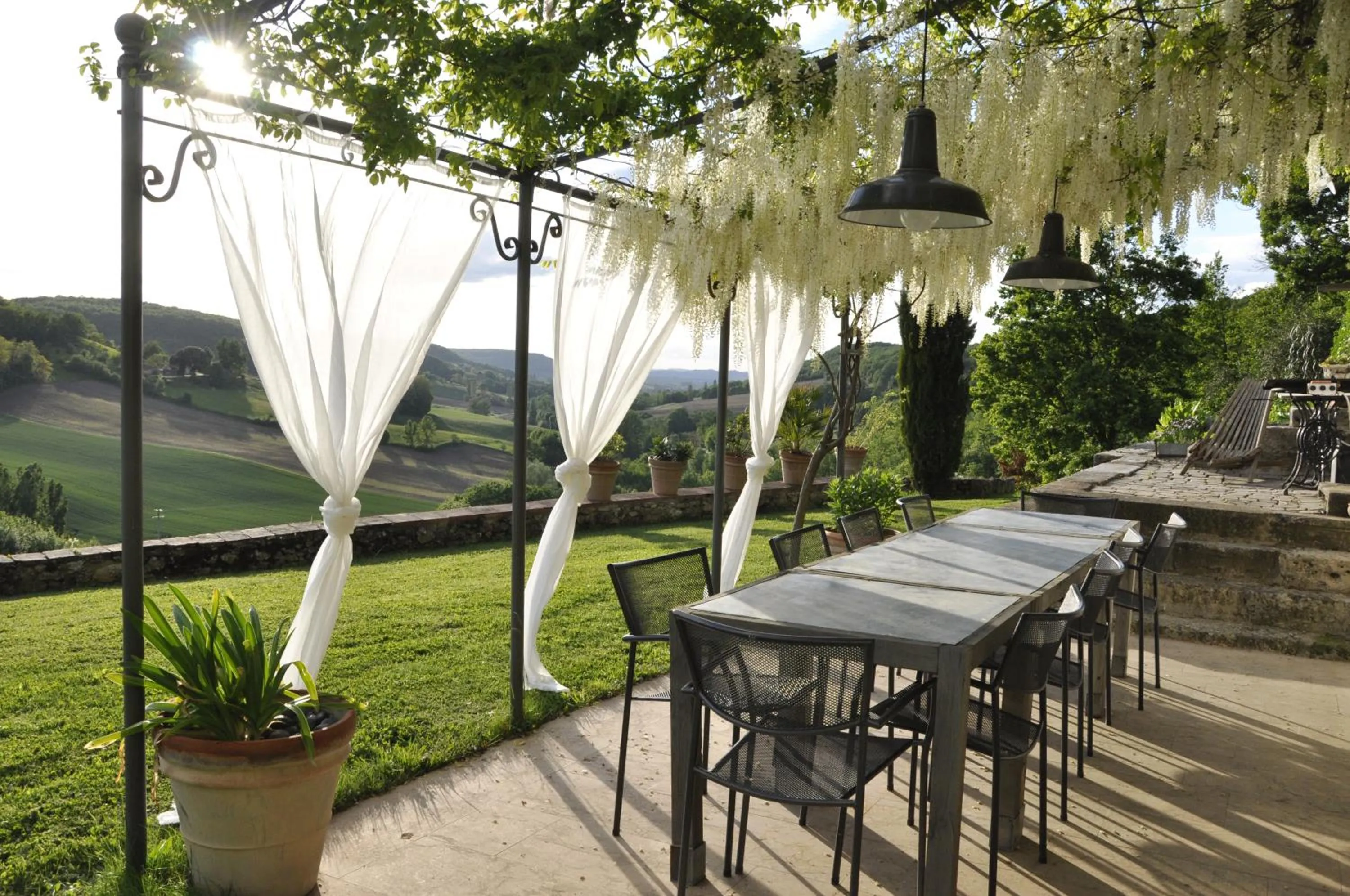 Garden in Le Relais de Roquefereau