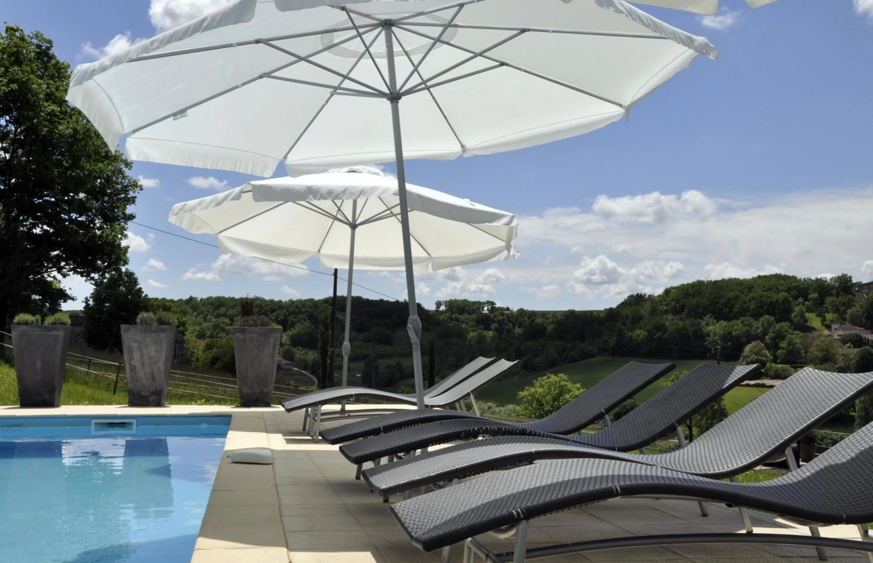 Swimming pool in Le Relais de Roquefereau