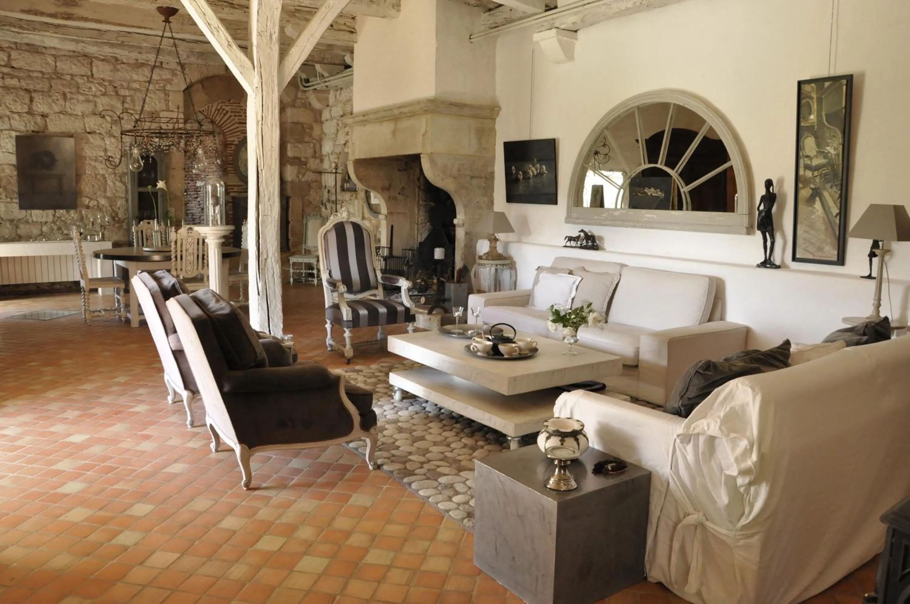 Living room in Le Relais de Roquefereau