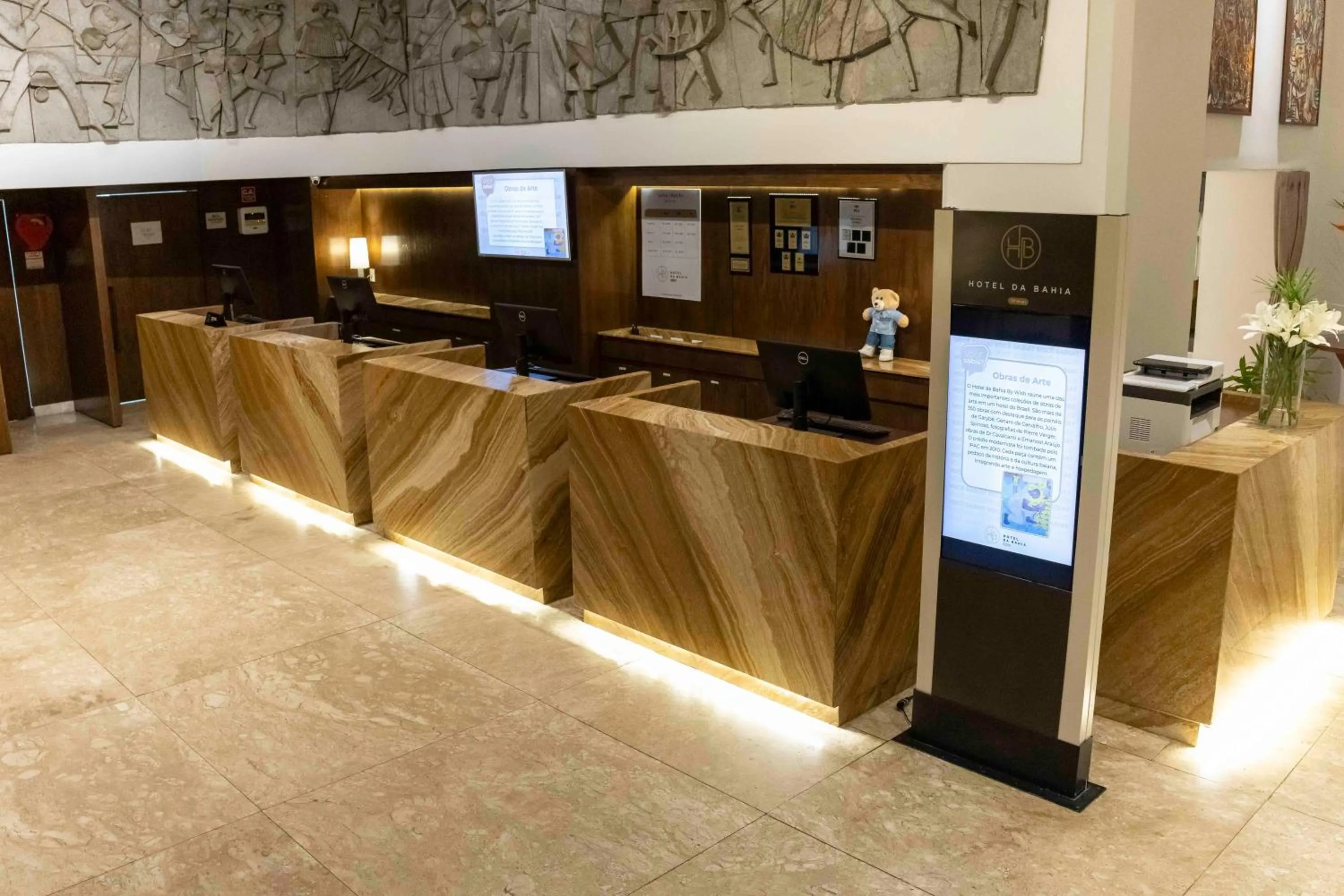 Lobby or reception in Hotel da Bahia by Wish