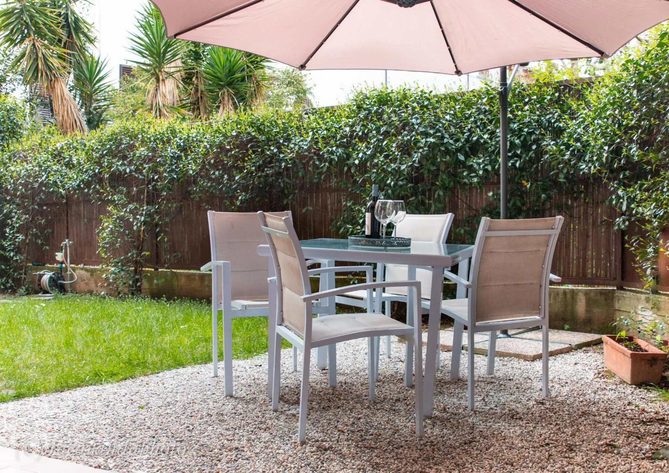 Garden in La Suite di Bonnes Vacances