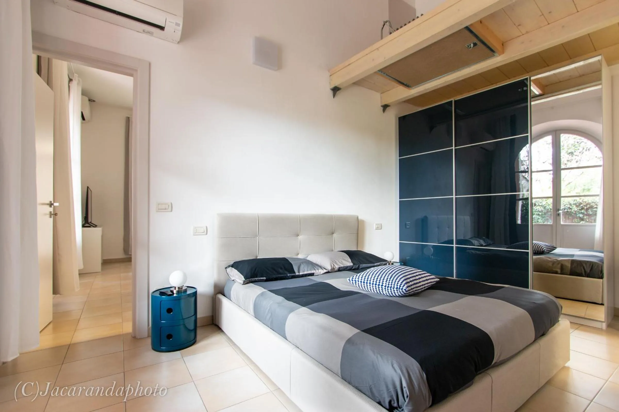 Bed in La Suite di Bonnes Vacances