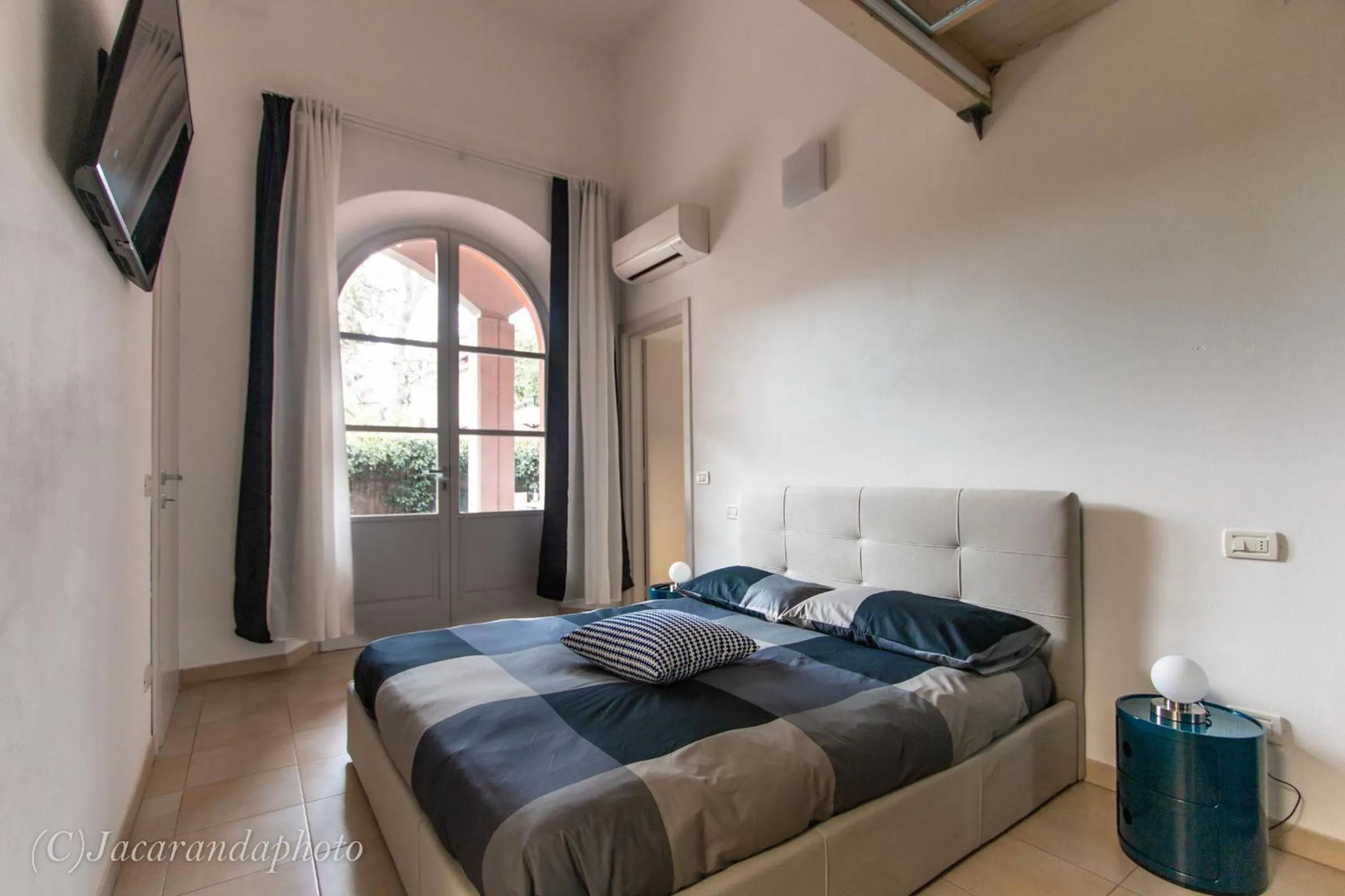 Bed in La Suite di Bonnes Vacances