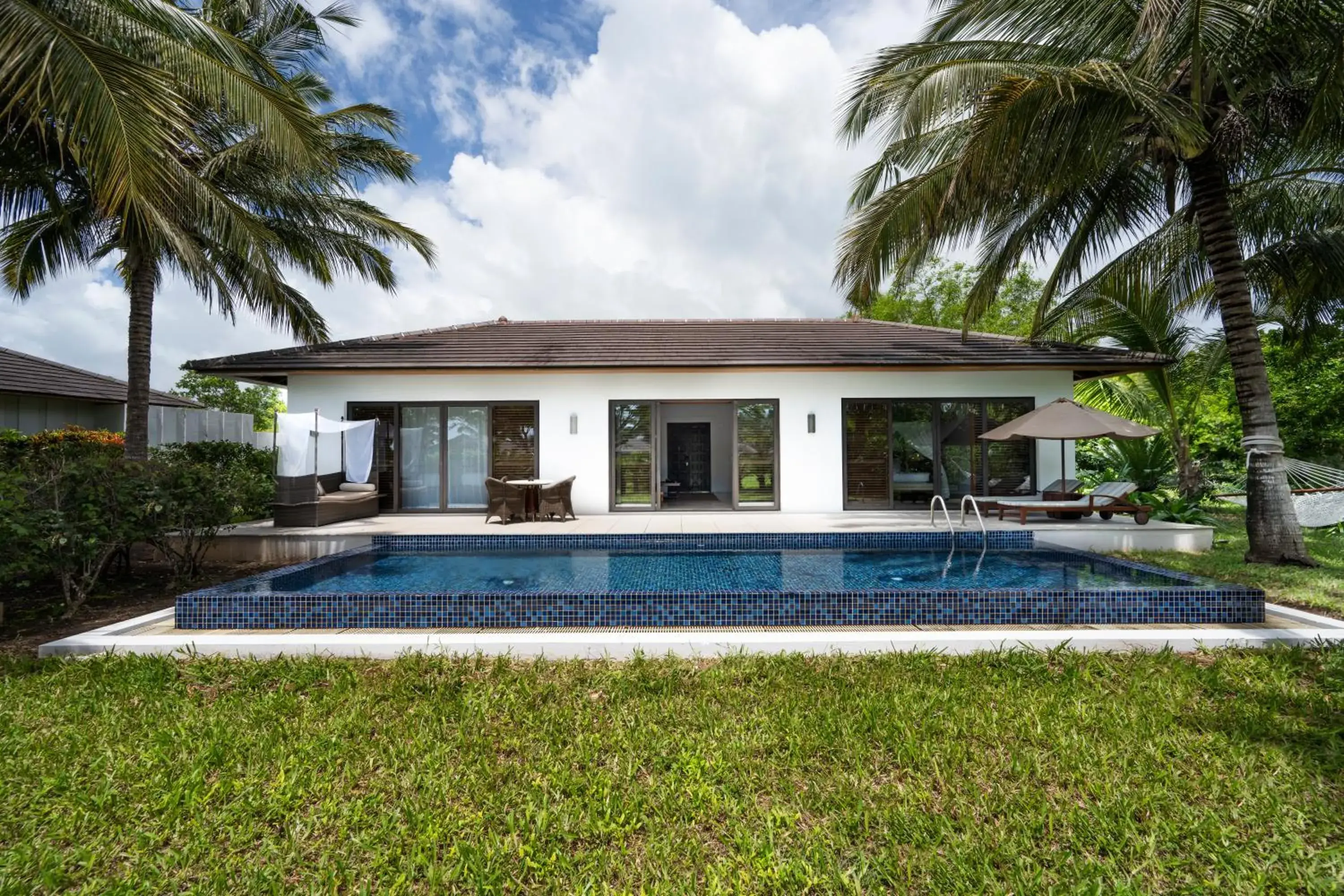Garden view in The Residence Zanzibar Garden view in The Residence Zanzibar