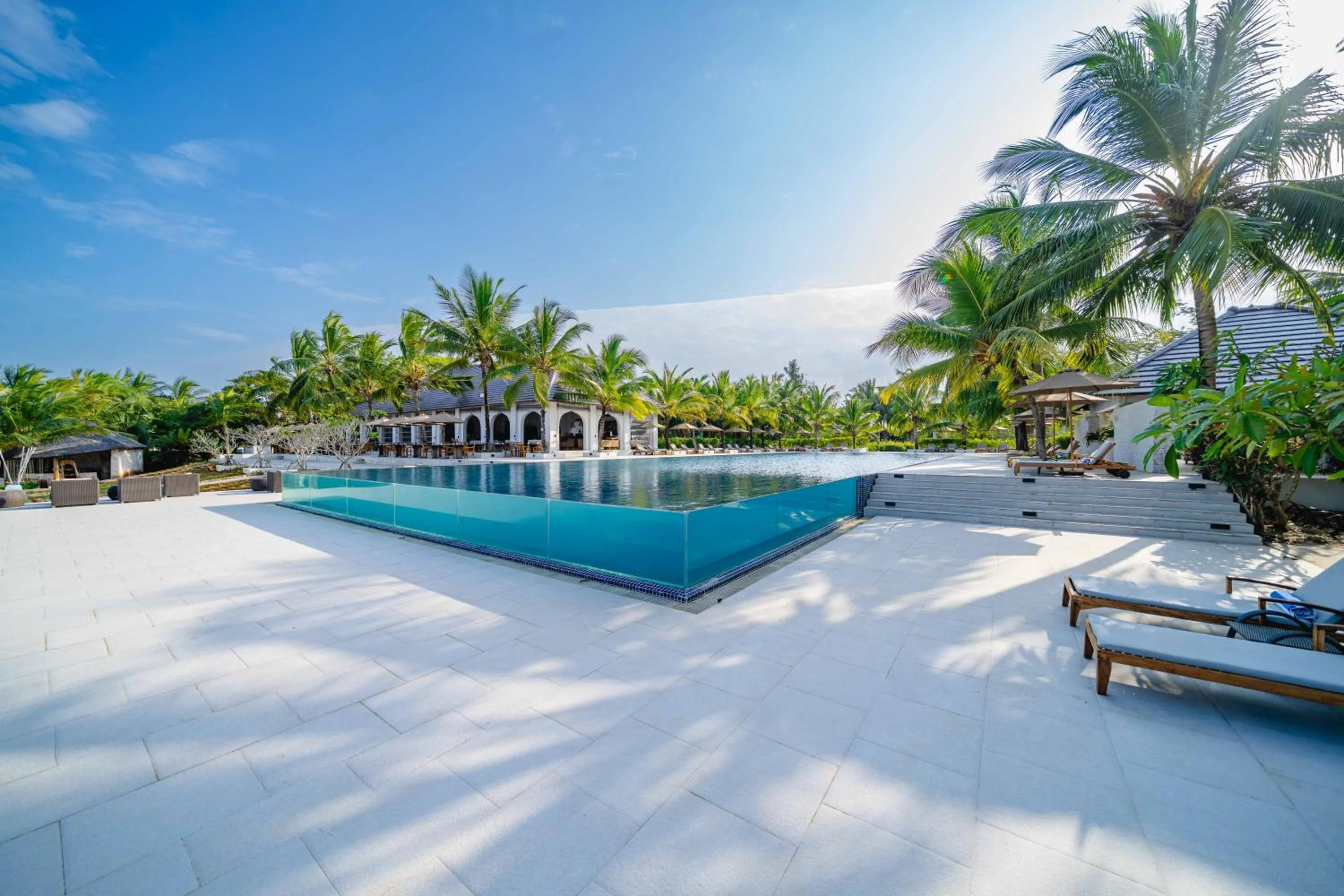 Swimming pool in The Residence Zanzibar