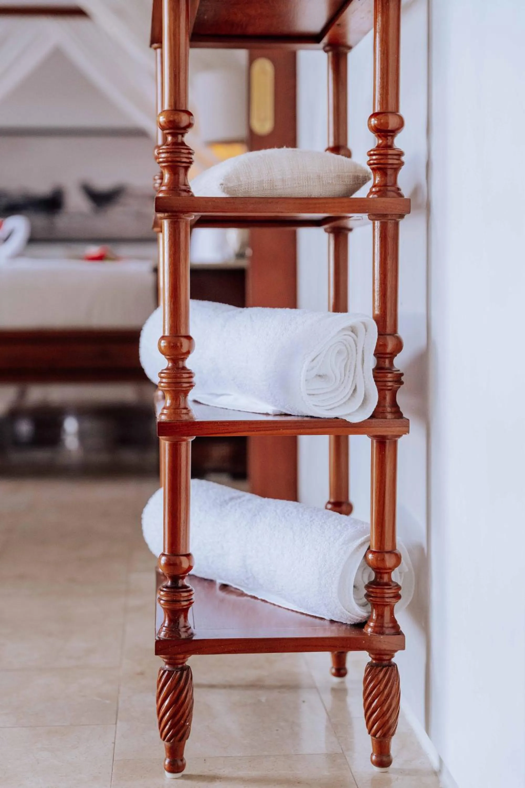 Bathroom, Bed in The Residence Zanzibar