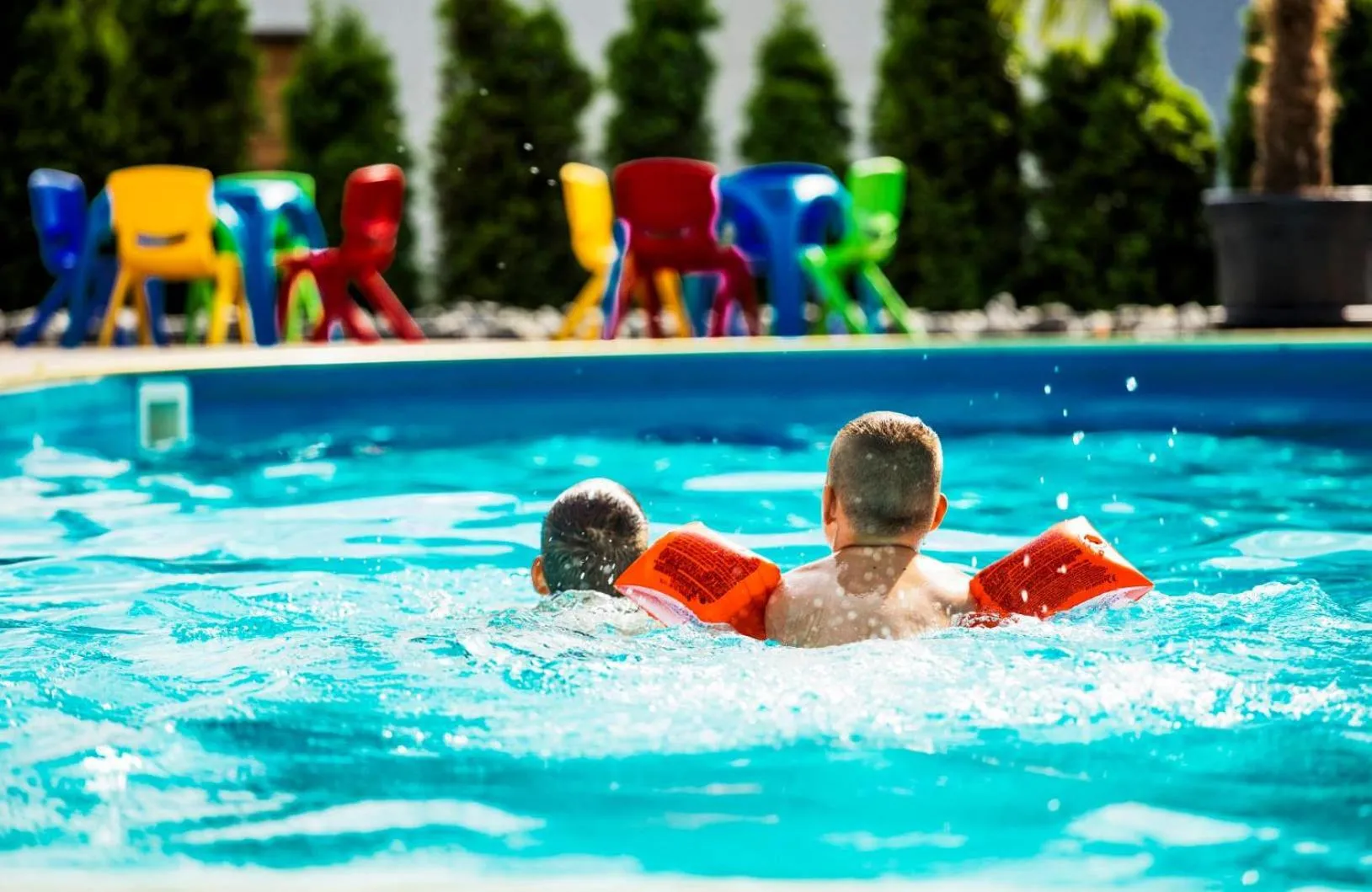 Swimming pool in HOTEL CSOPAK Resort & Lake