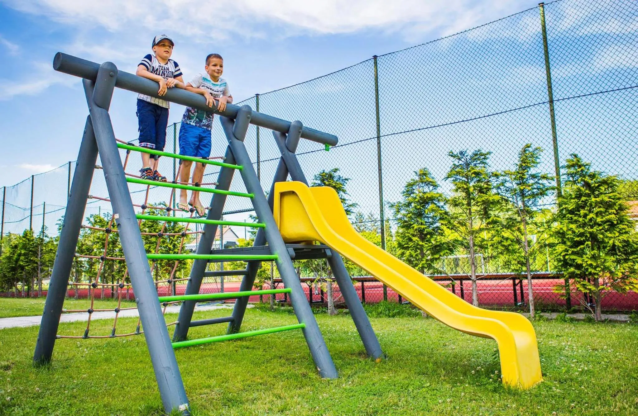 Children play ground in HOTEL CSOPAK Resort & Lake