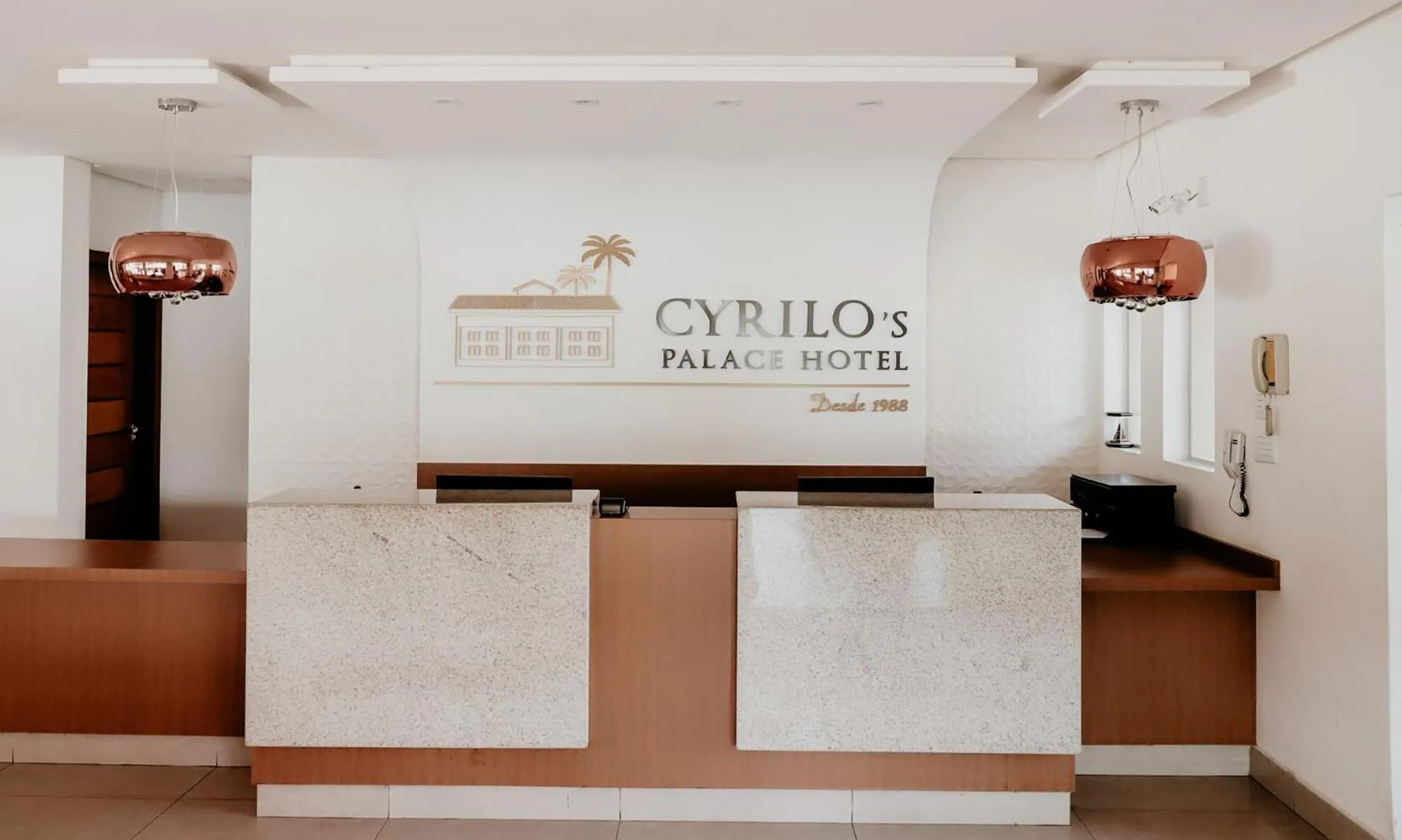 Lobby or reception in Cyrilo's Palace Hotel