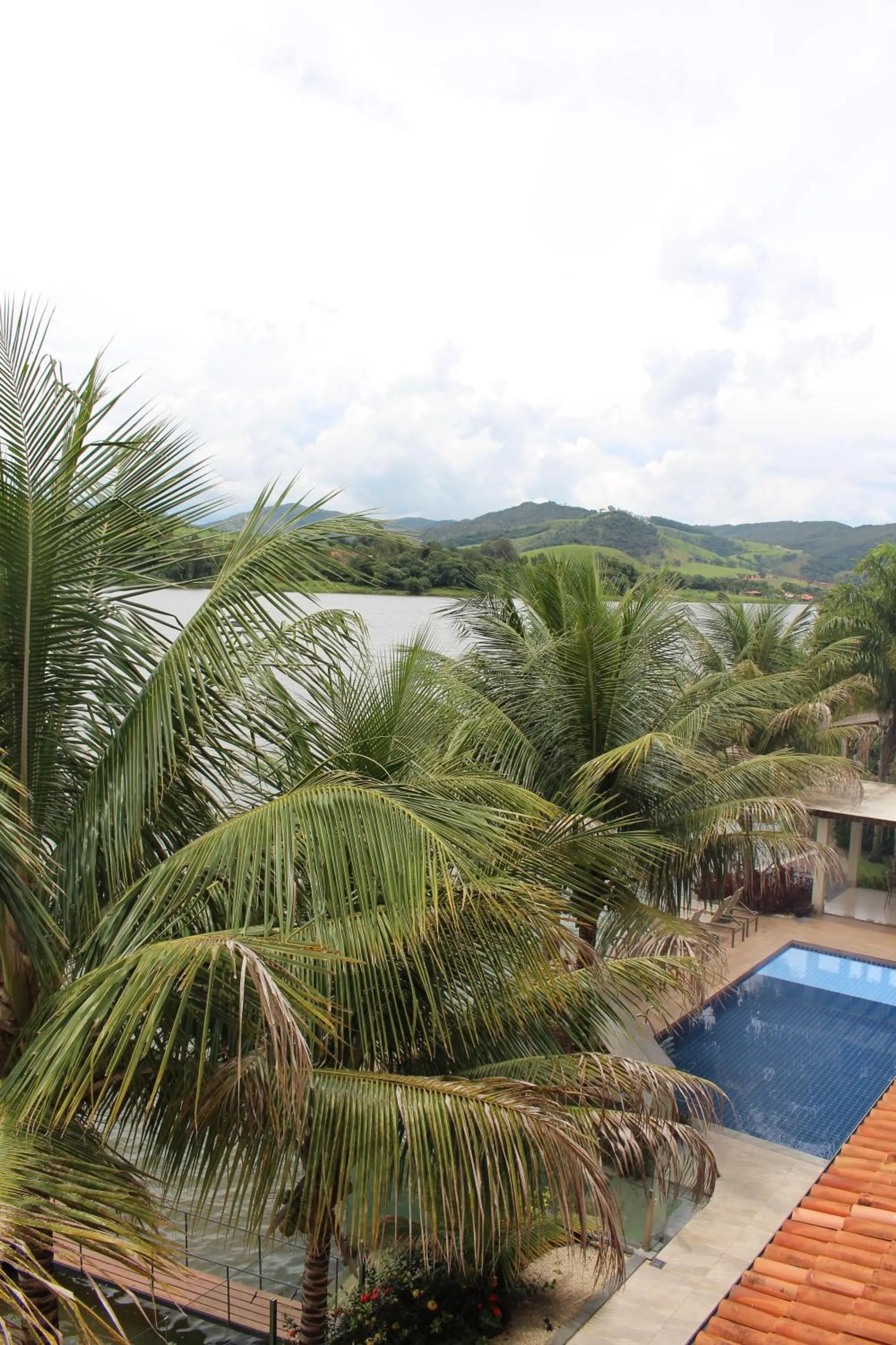 Pool view in Cyrilo's Palace Hotel