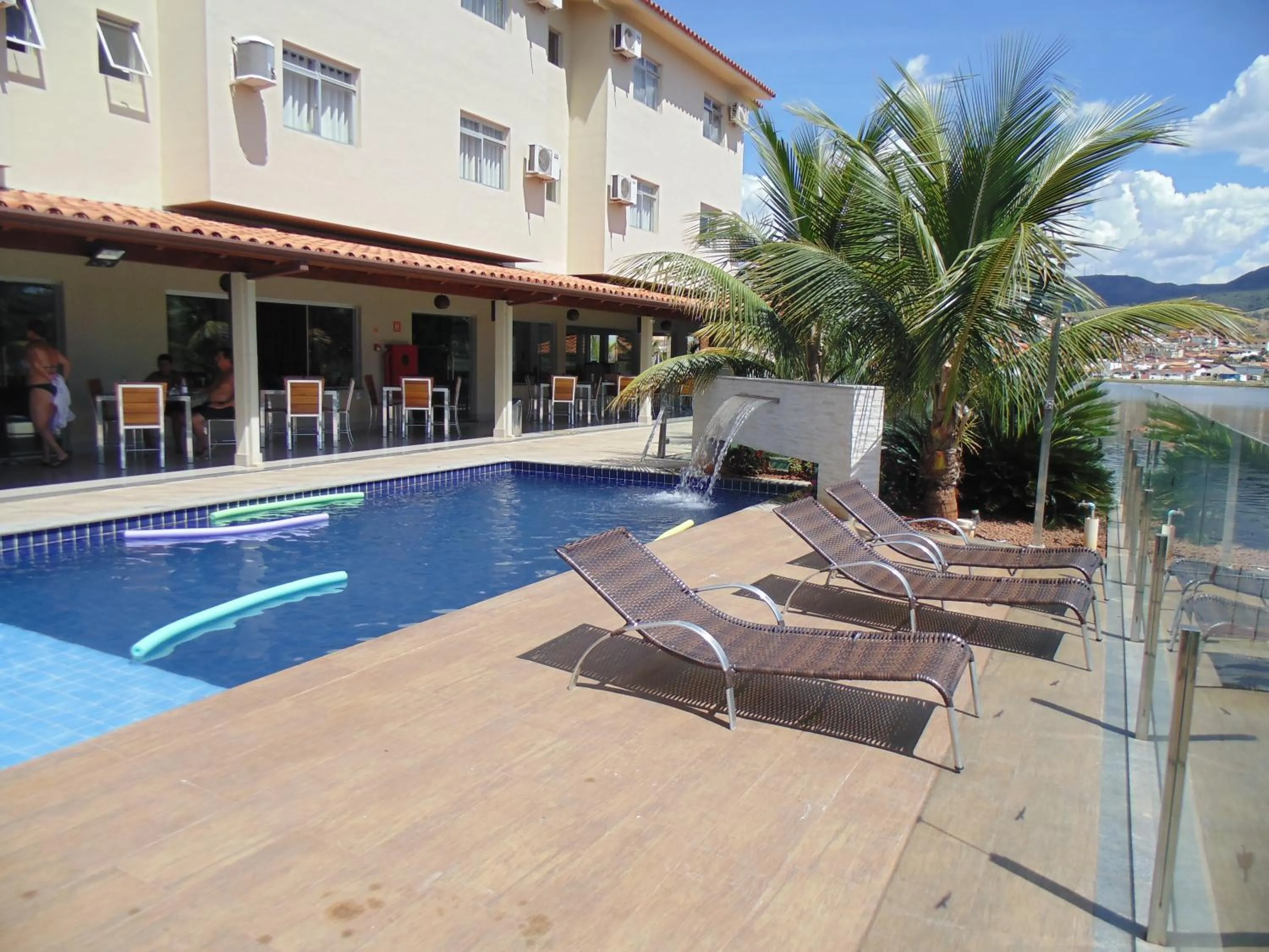 Swimming pool in Cyrilo's Palace Hotel