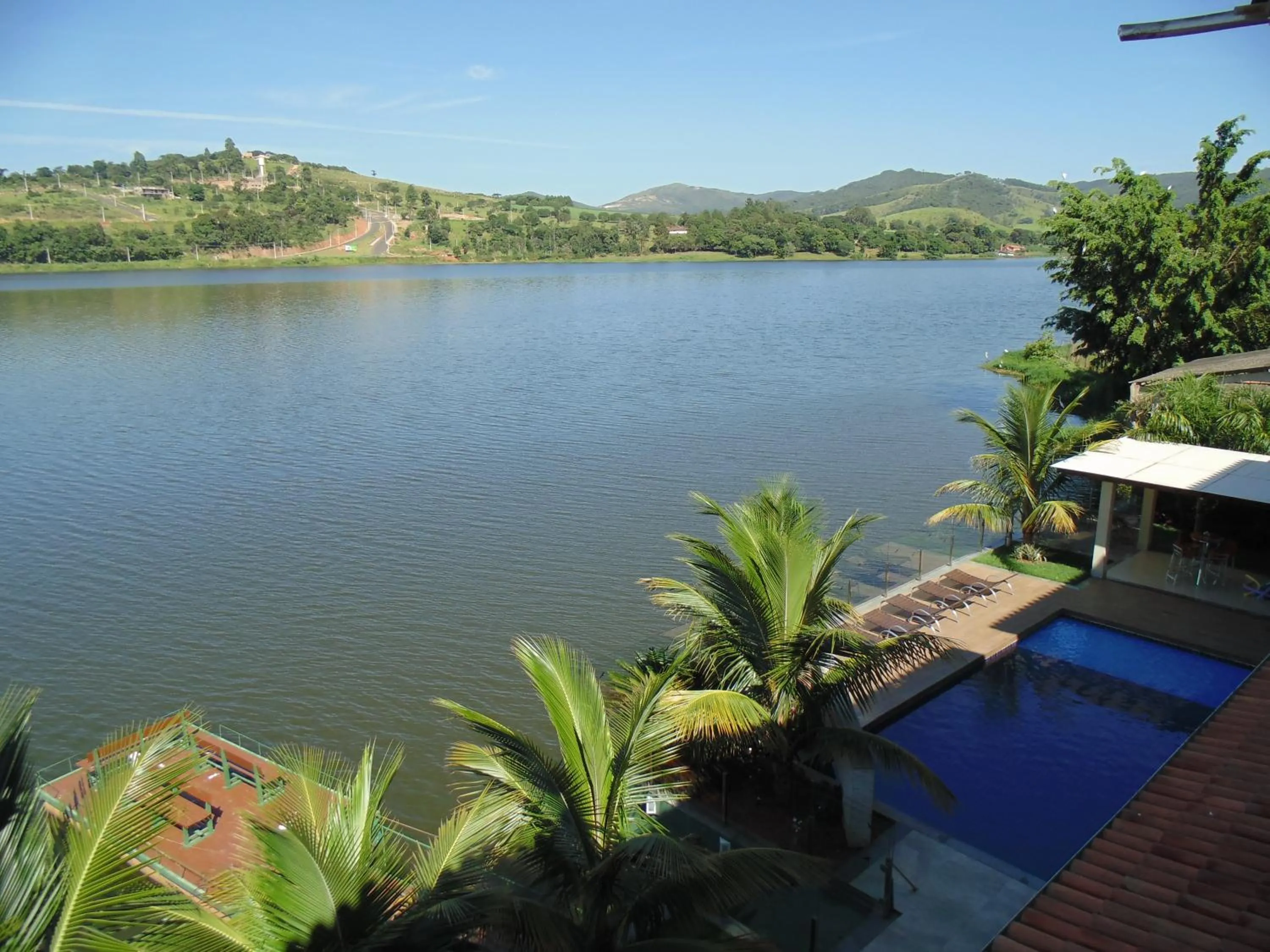 Lake view in Cyrilo's Palace Hotel