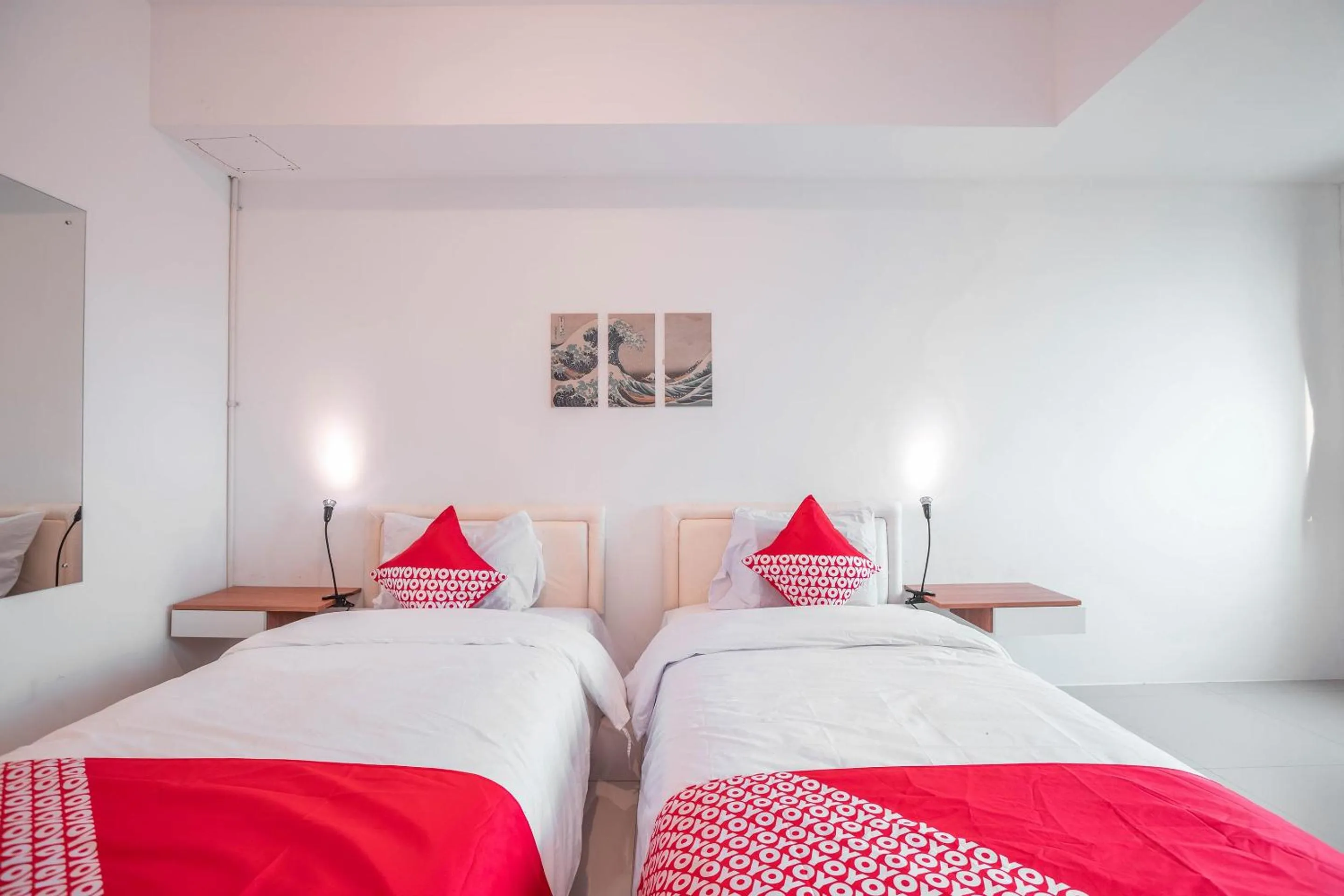 Bedroom in OYO Flagship 728 Baileys Apartment