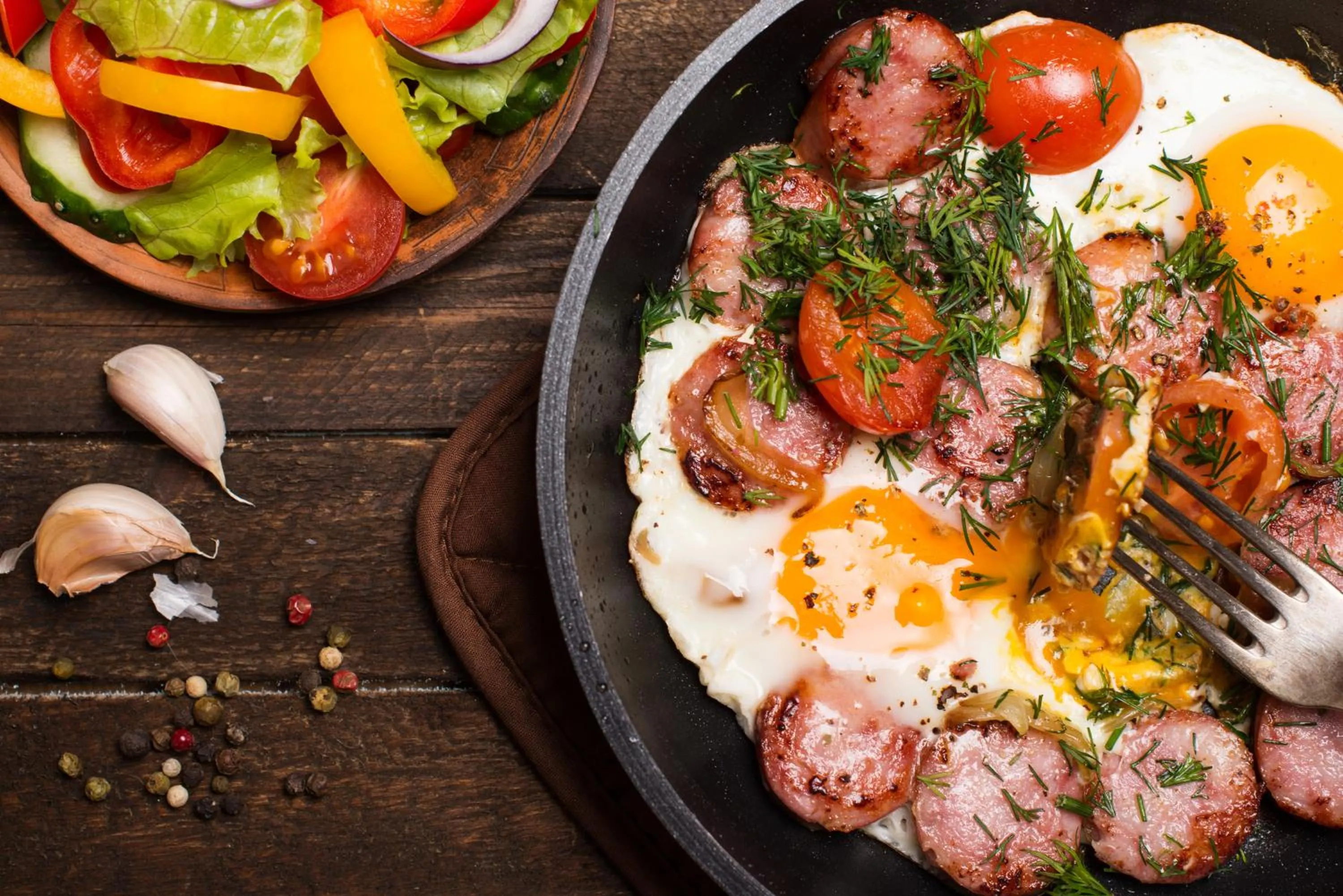 Continental breakfast in Villa No 5