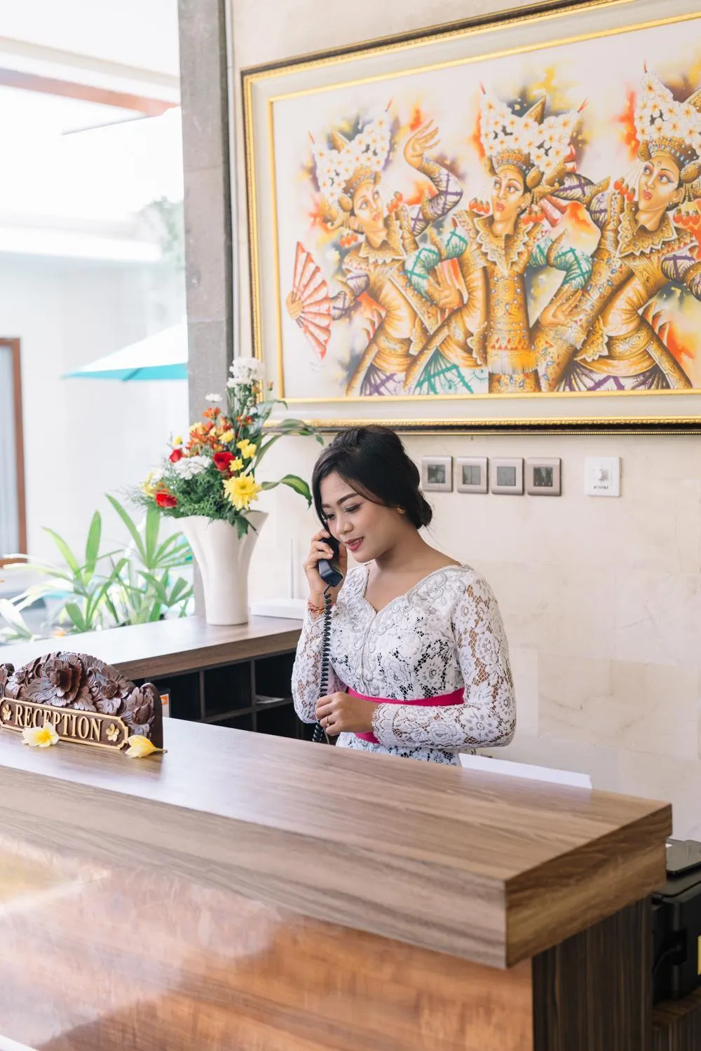 Staff in Kubu Benoa Guest House
