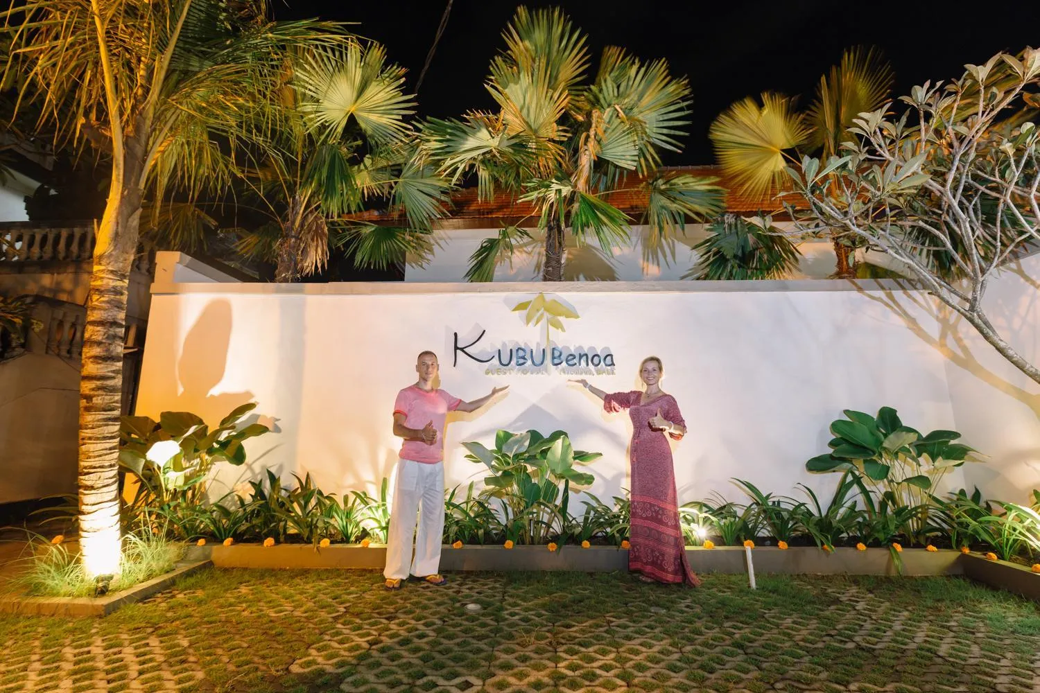 Property logo or sign in Kubu Benoa Guest House