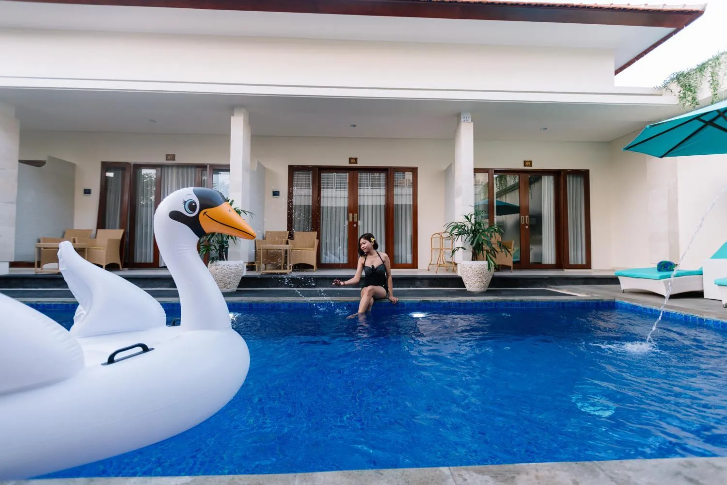 People in Kubu Benoa Guest House