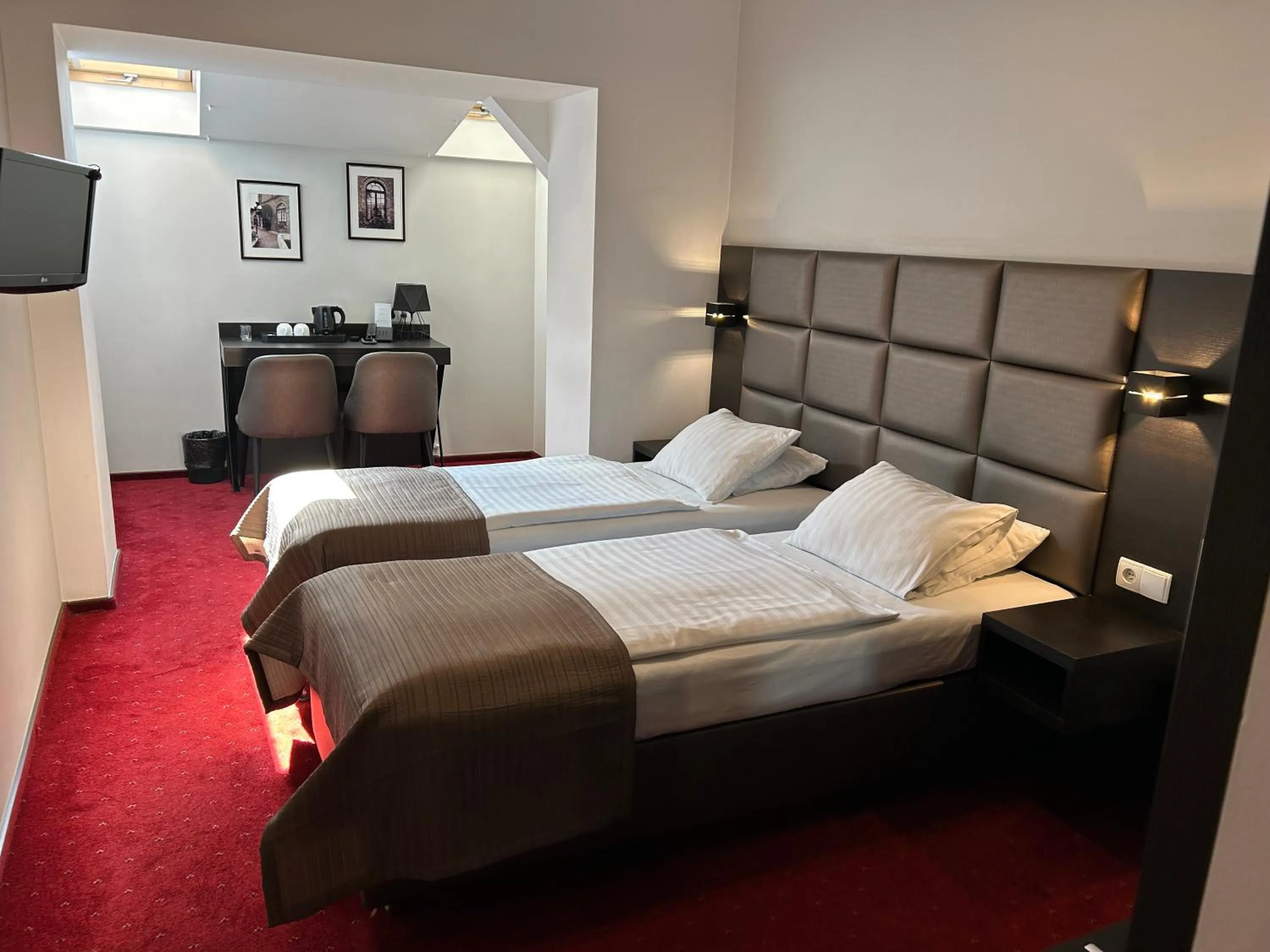 Photo of the whole room, Bed in REST HOTEL VARIA Działdowo