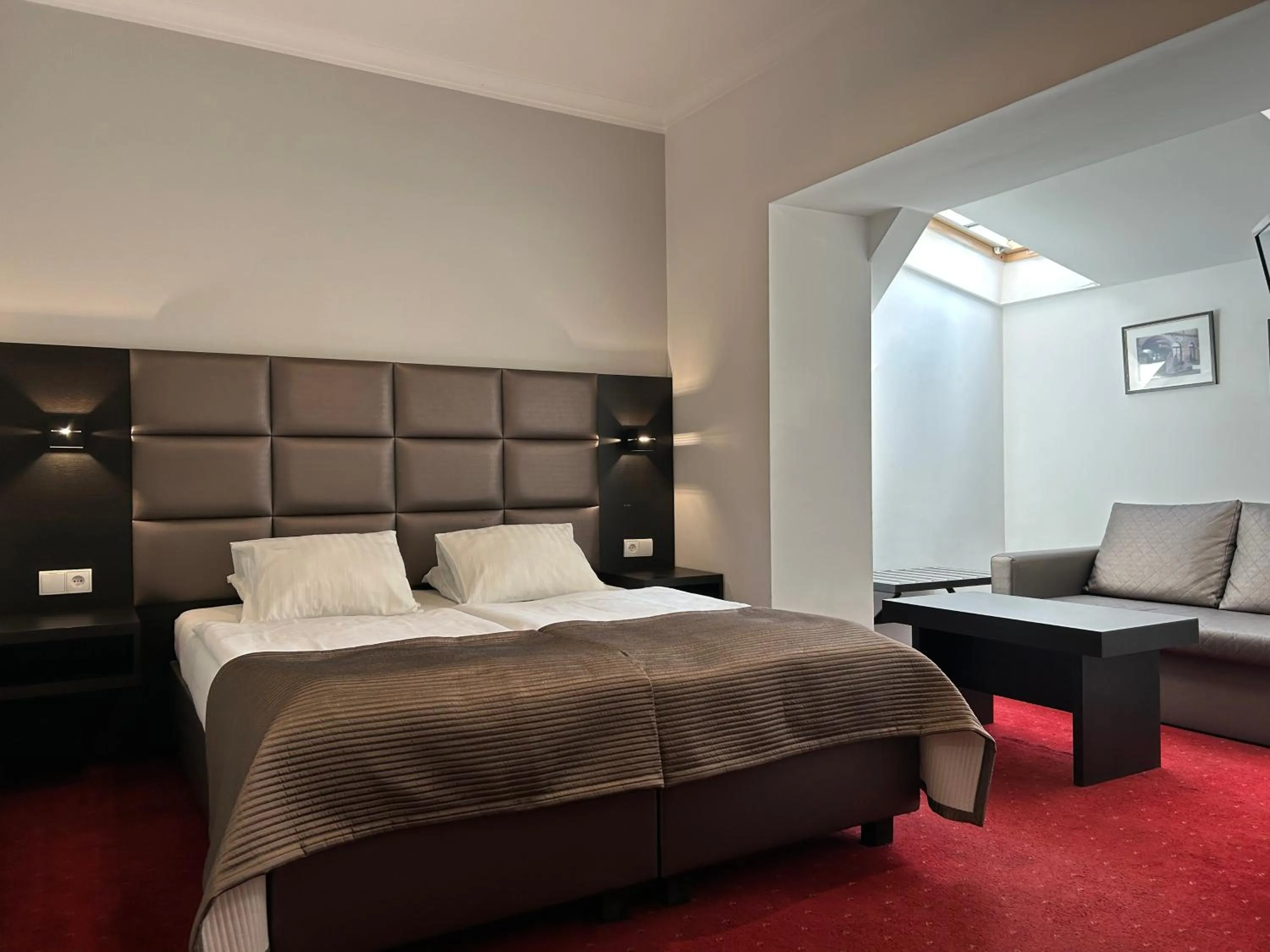 Photo of the whole room, Bed in REST HOTEL VARIA Działdowo