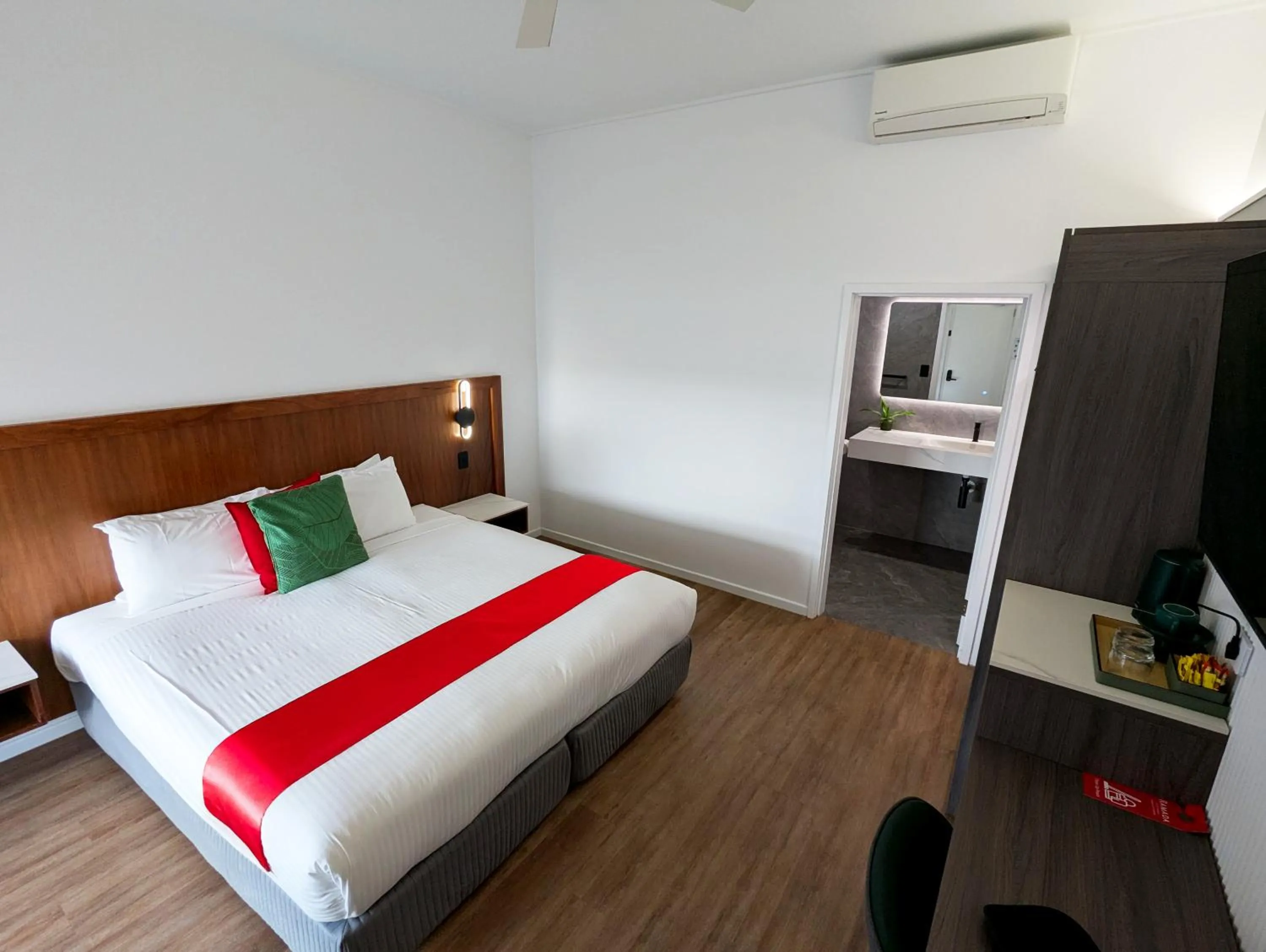 Bedroom, Bed in Ramada By Wyndham Cairns City Centre