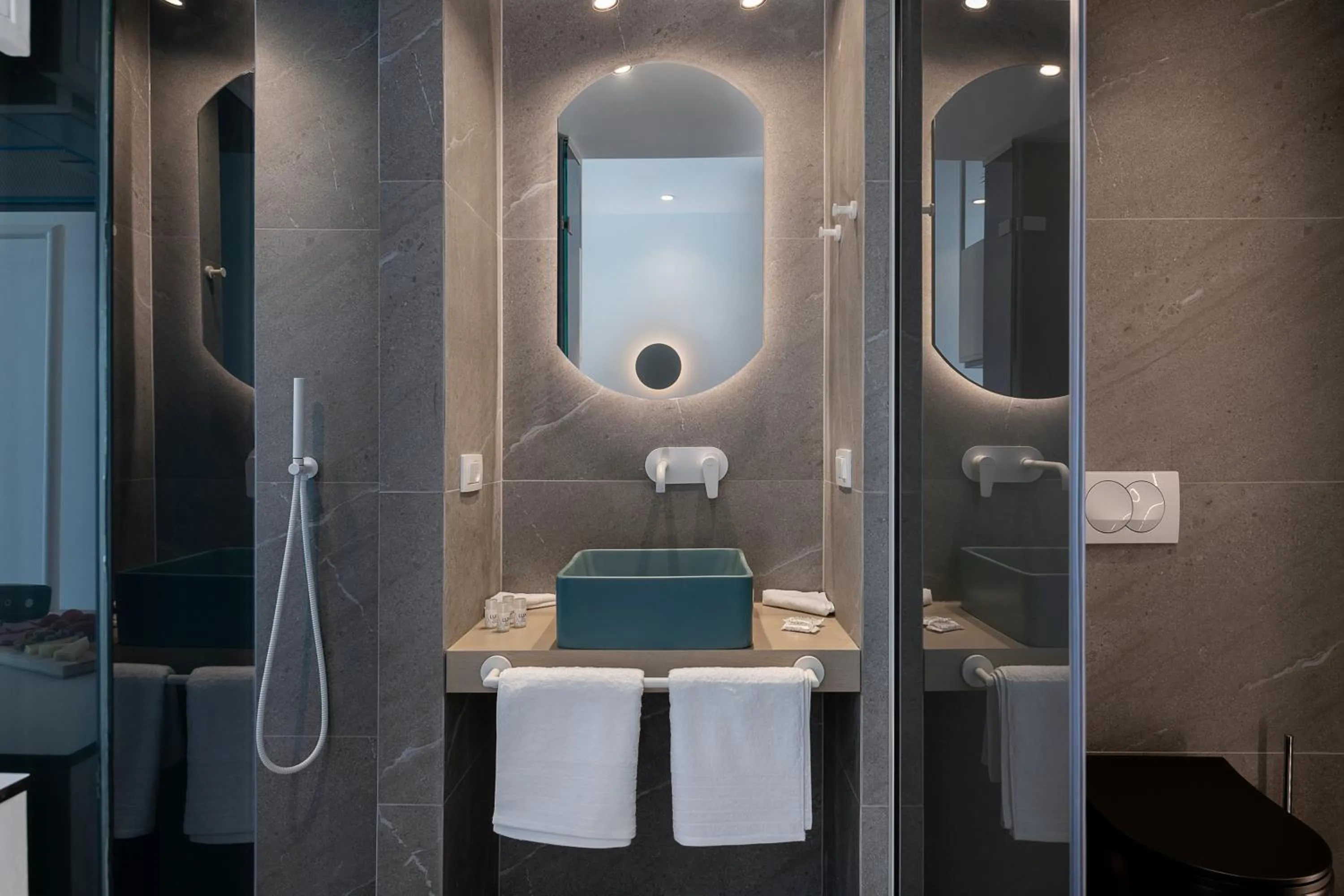 Bathroom in Vergina Beach Hotel