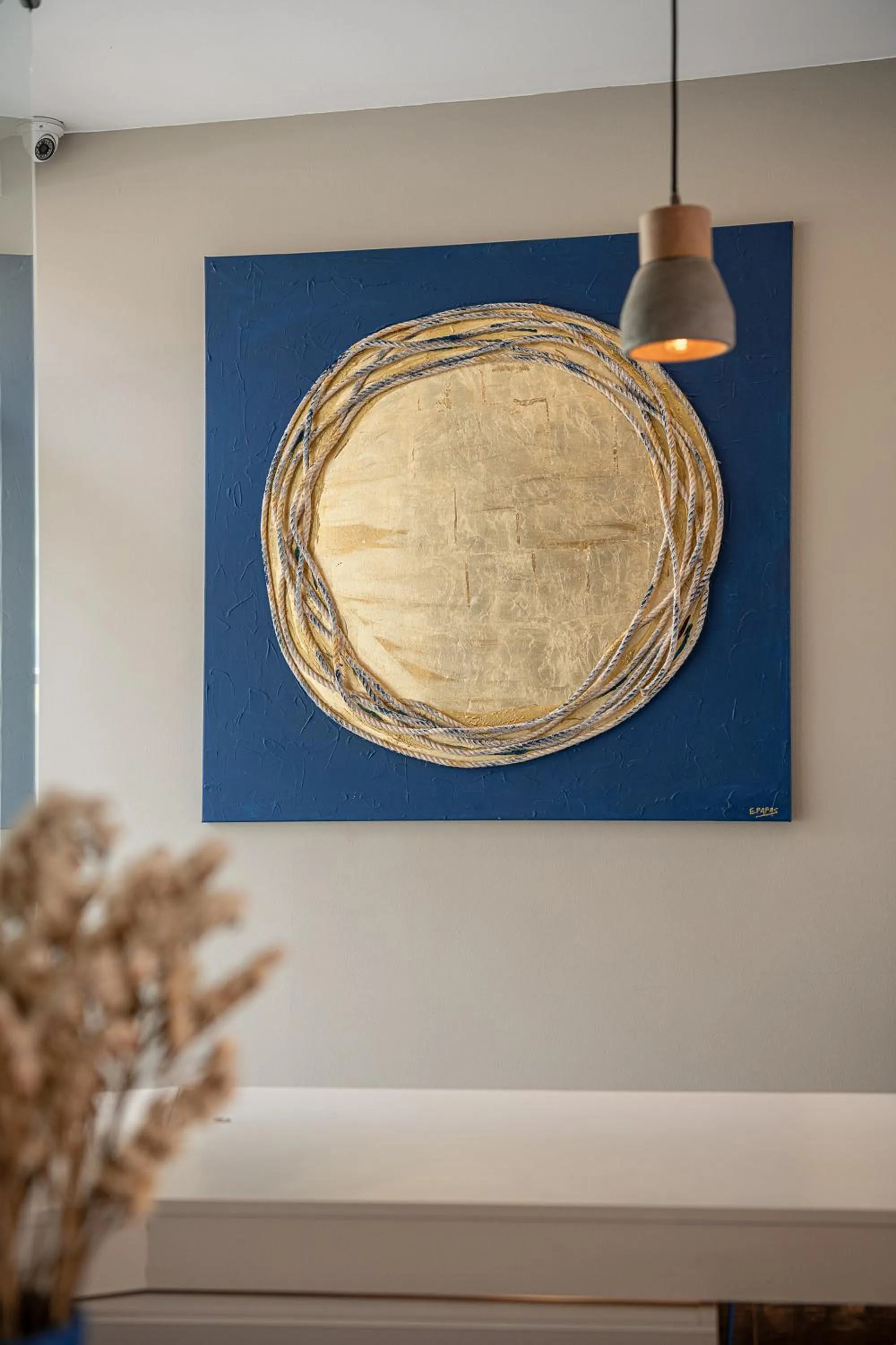 Decorative detail in Vergina Beach Hotel