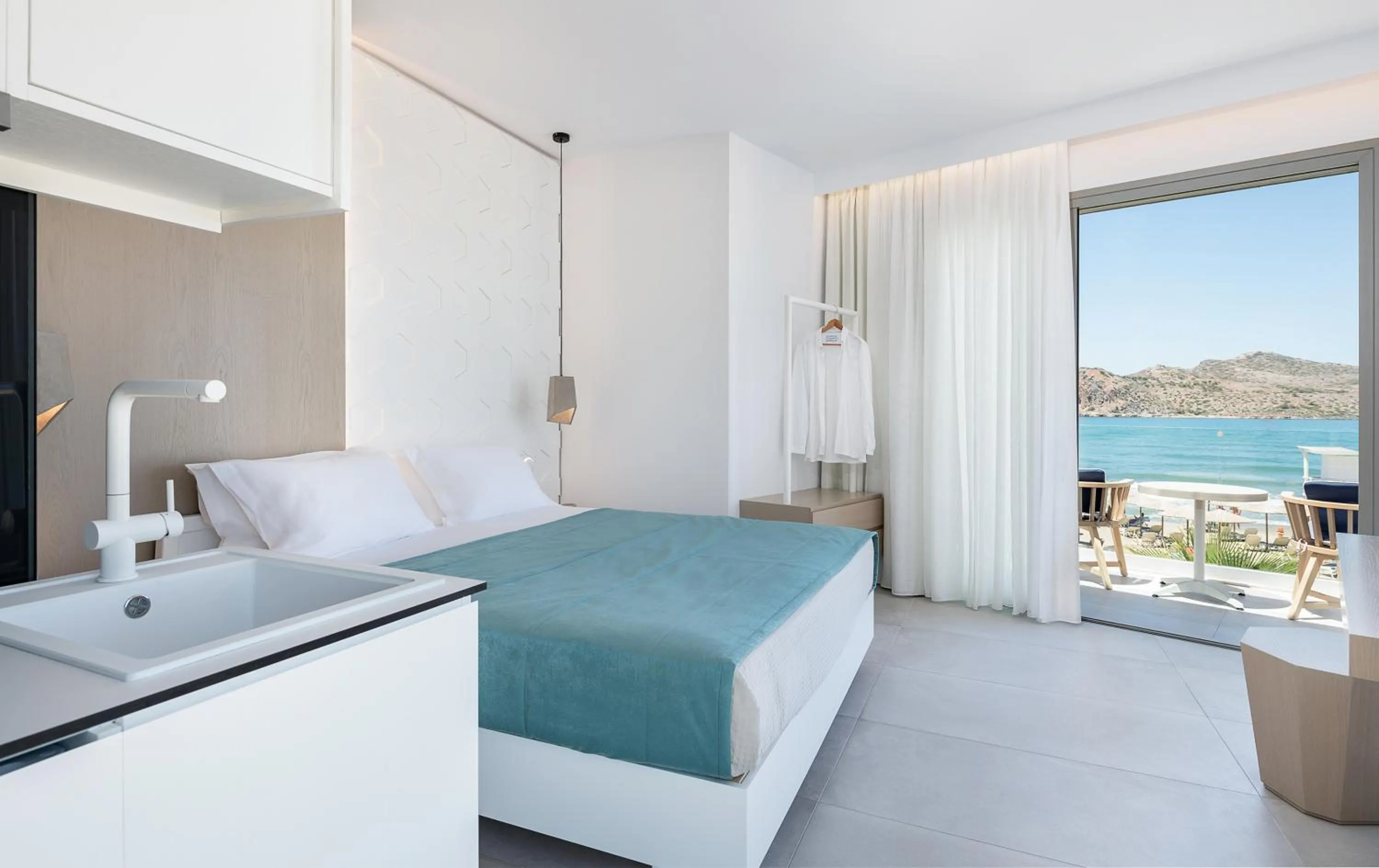 Sea view, Bed in Vergina Beach Hotel