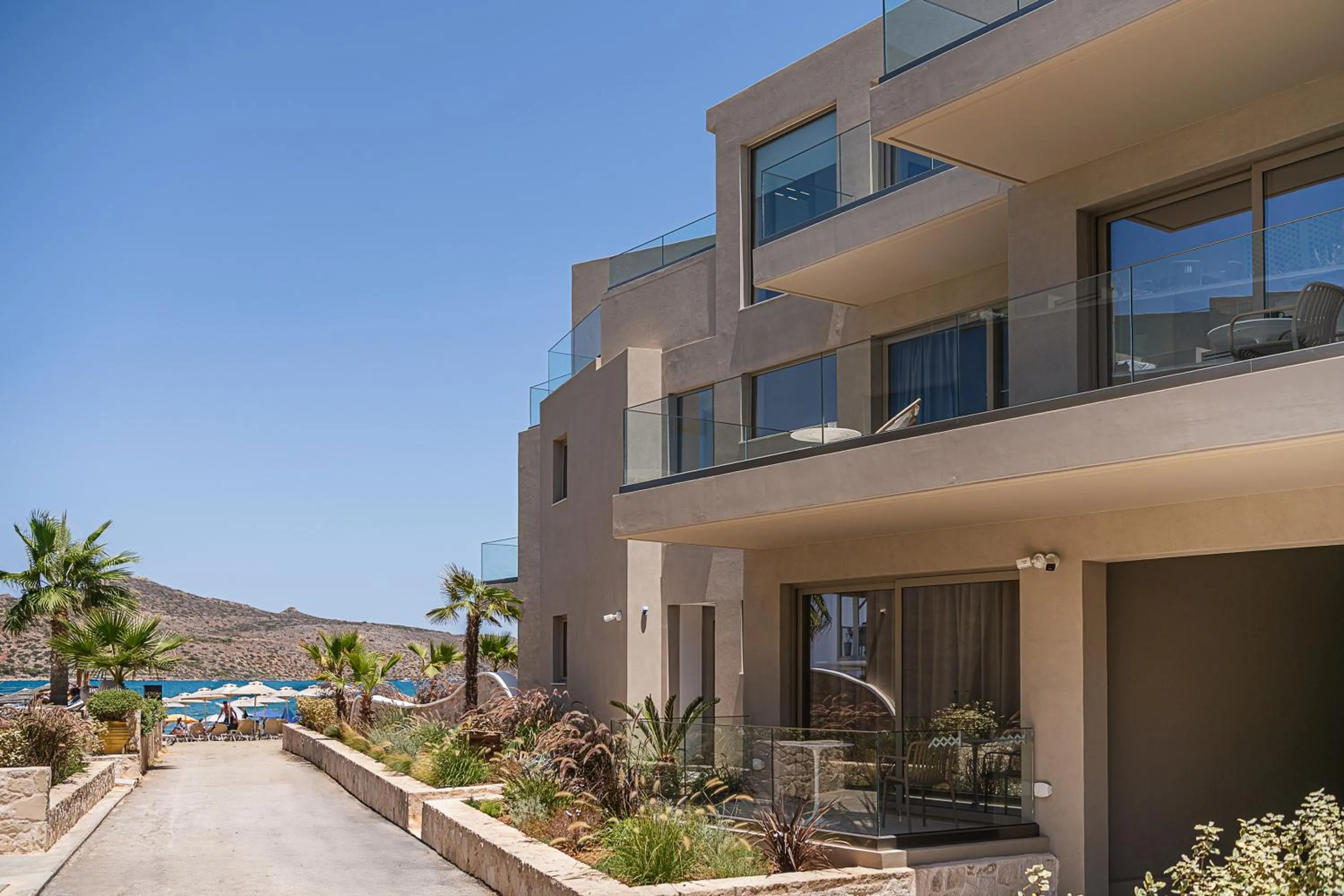 Property building in Vergina Beach Hotel