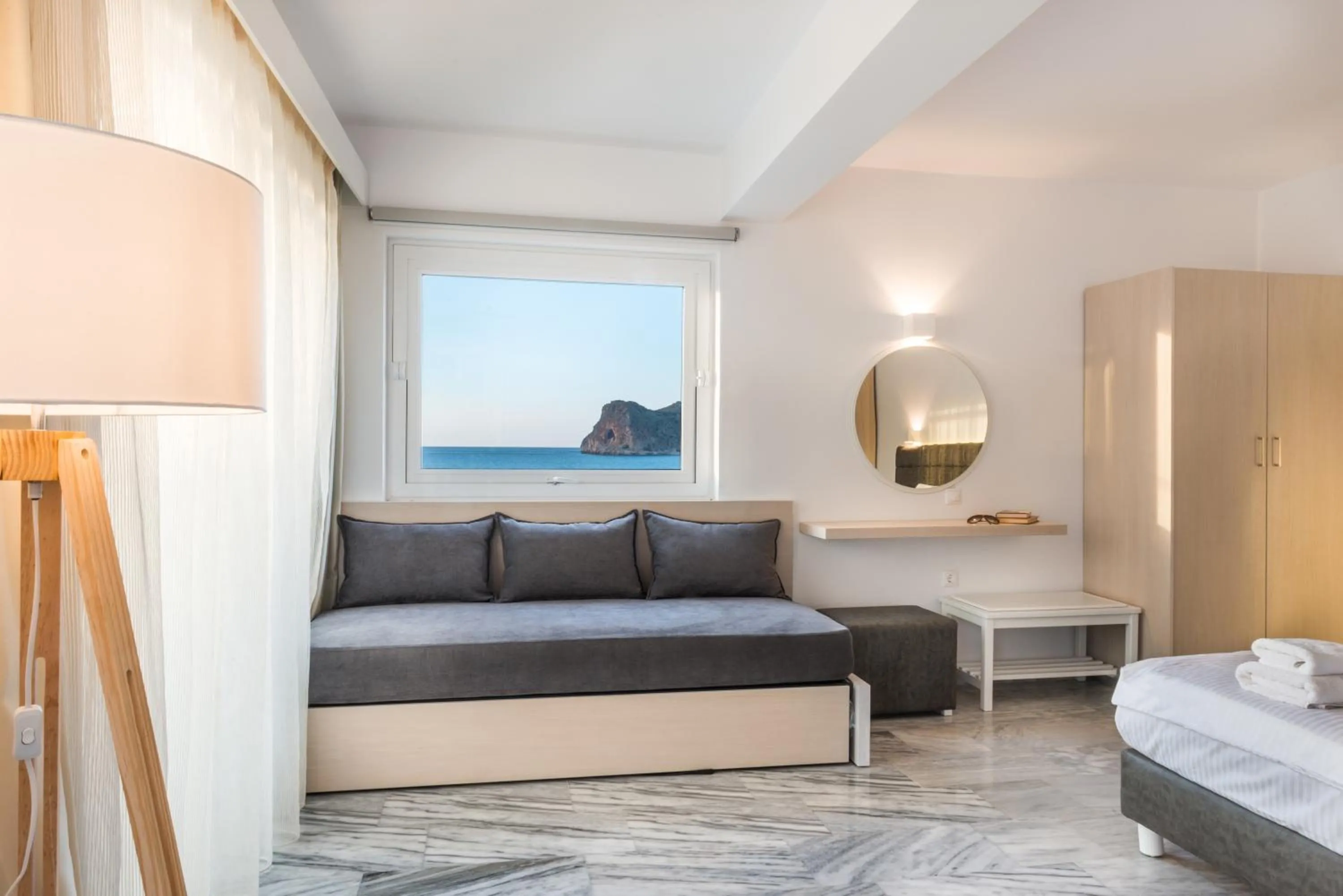 Sea view, Bed in Vergina Beach Hotel