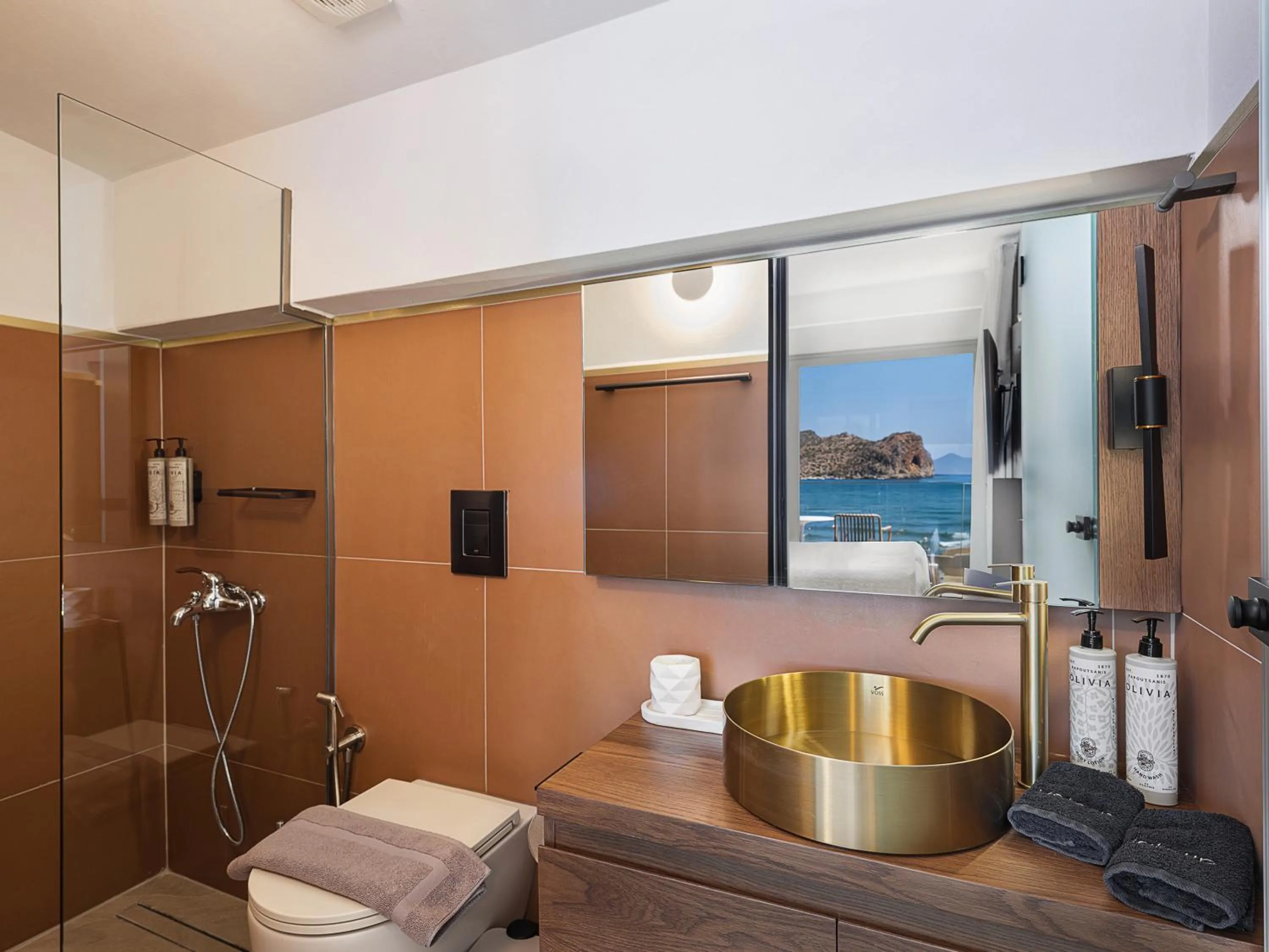 Bathroom in Vergina Beach Hotel
