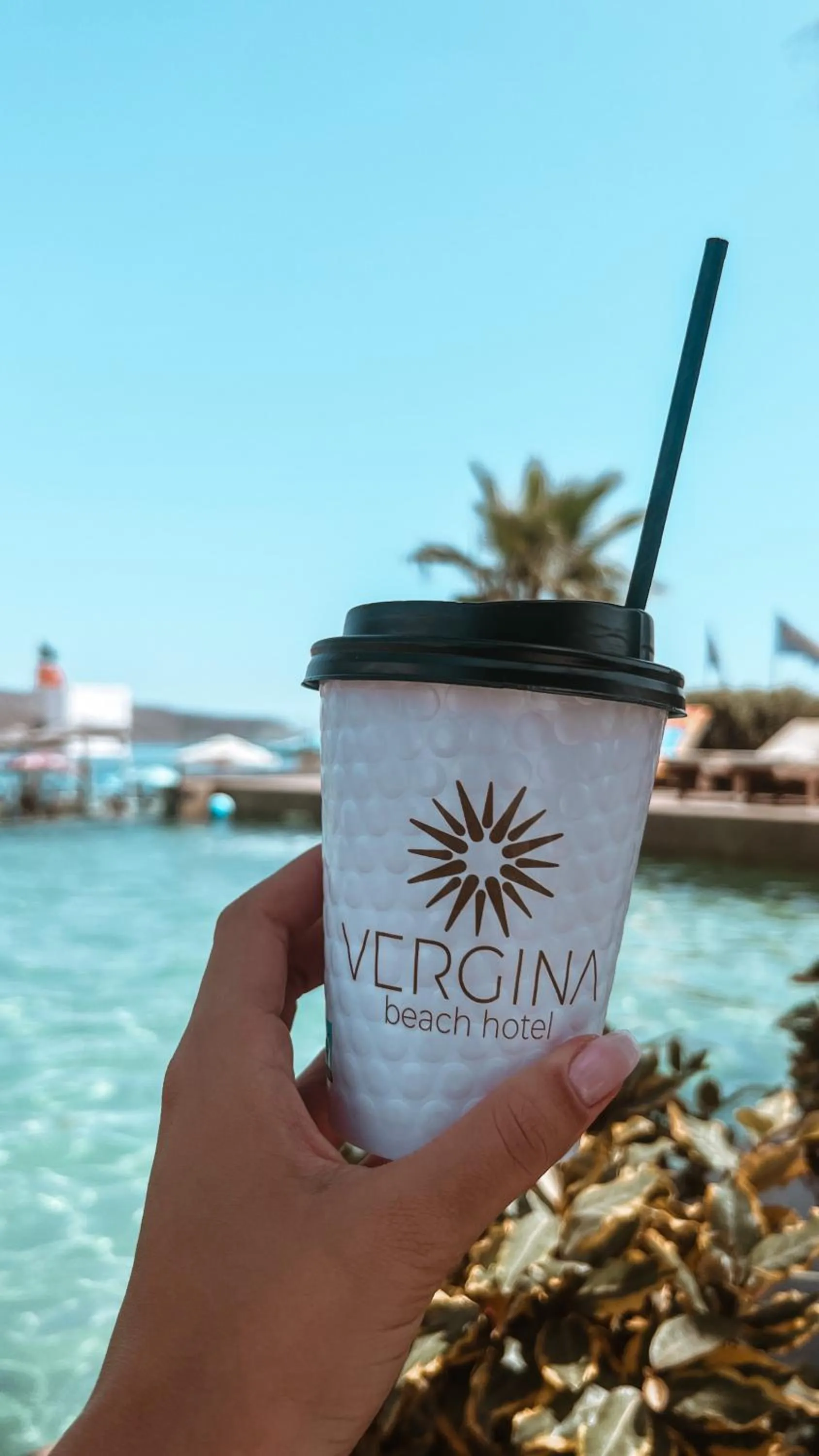 Decorative detail in Vergina Beach Hotel