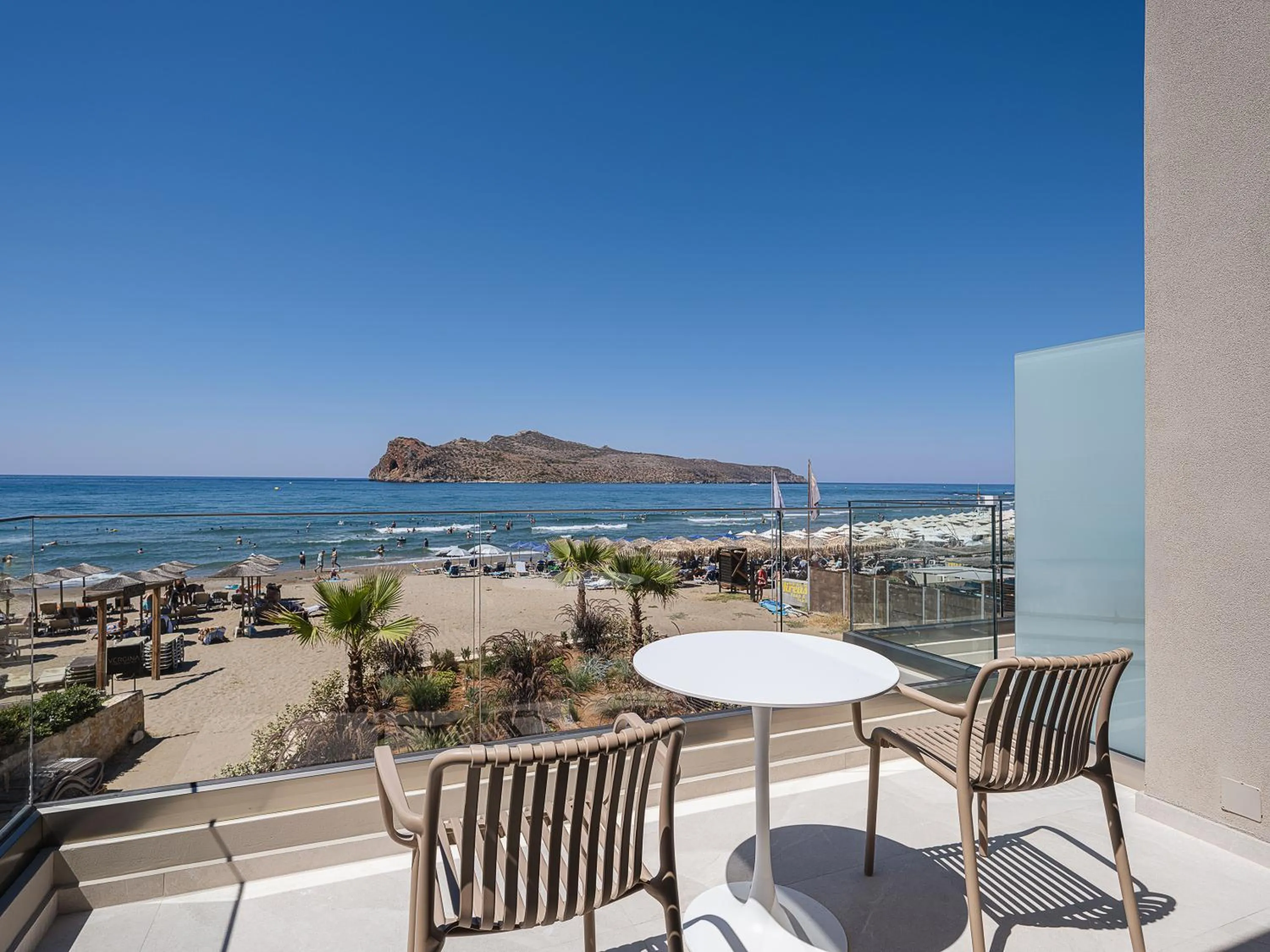 Balcony/Terrace in Vergina Beach Hotel