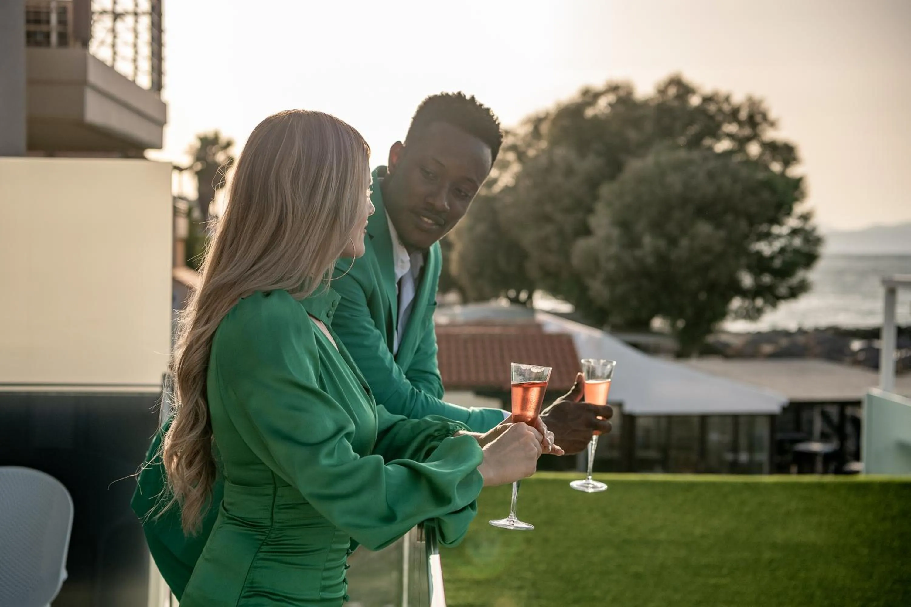People in Vergina Beach Hotel